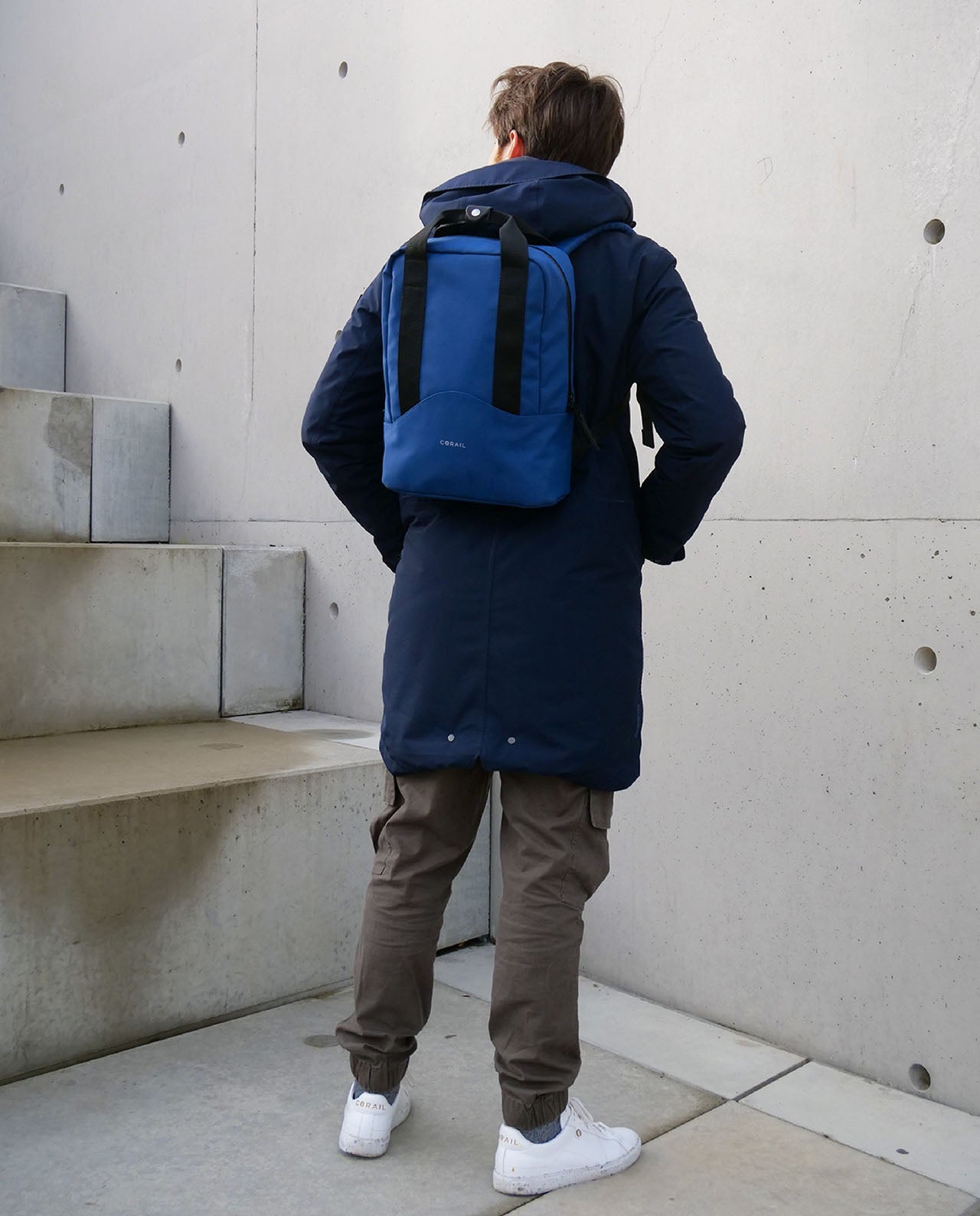 Sac à dos imperméable en plastique recyclé