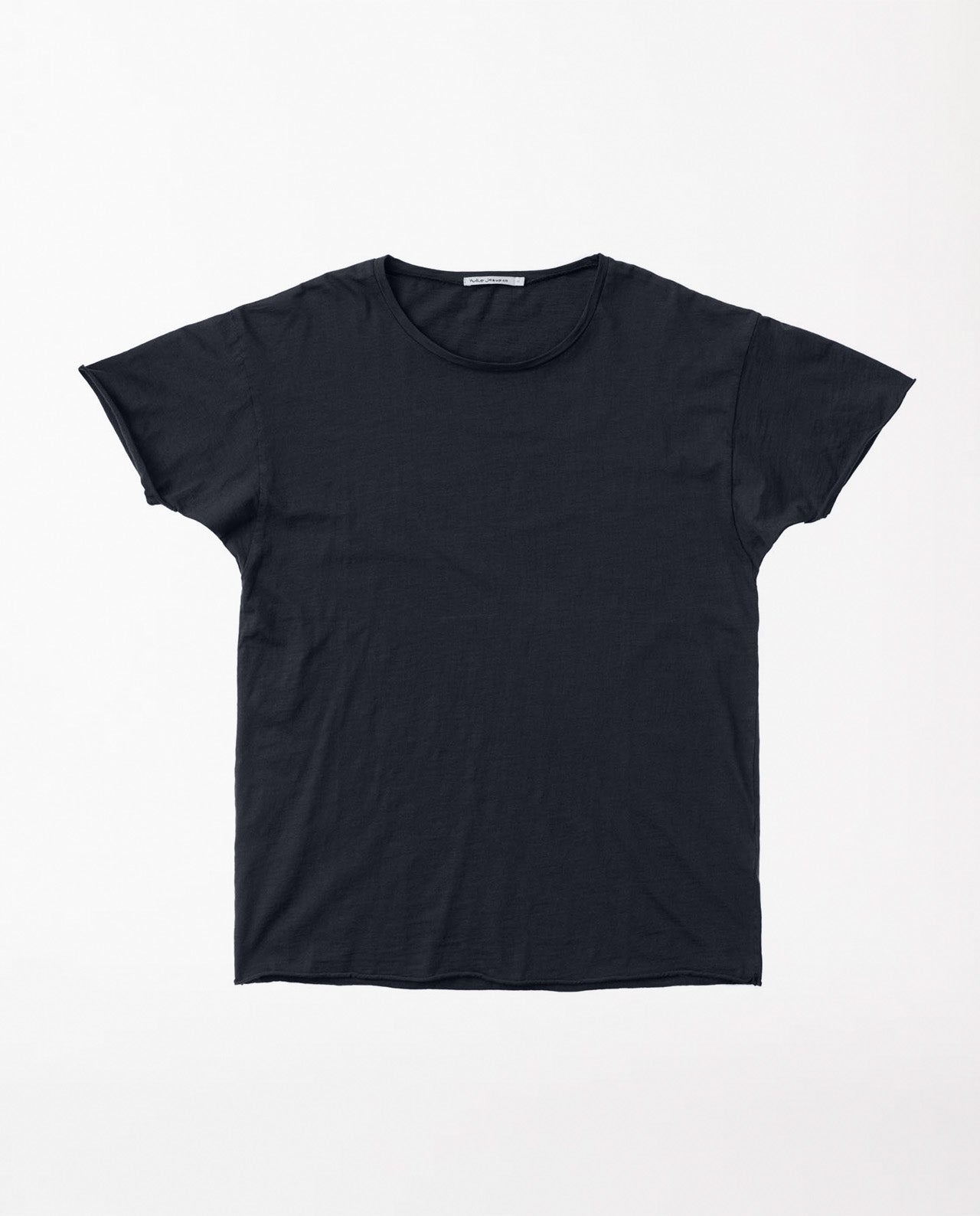 marché commun nudie jeans t-shirt jersey coton biologique bleu marine naturel éthique éco-responsable homme manches courtes