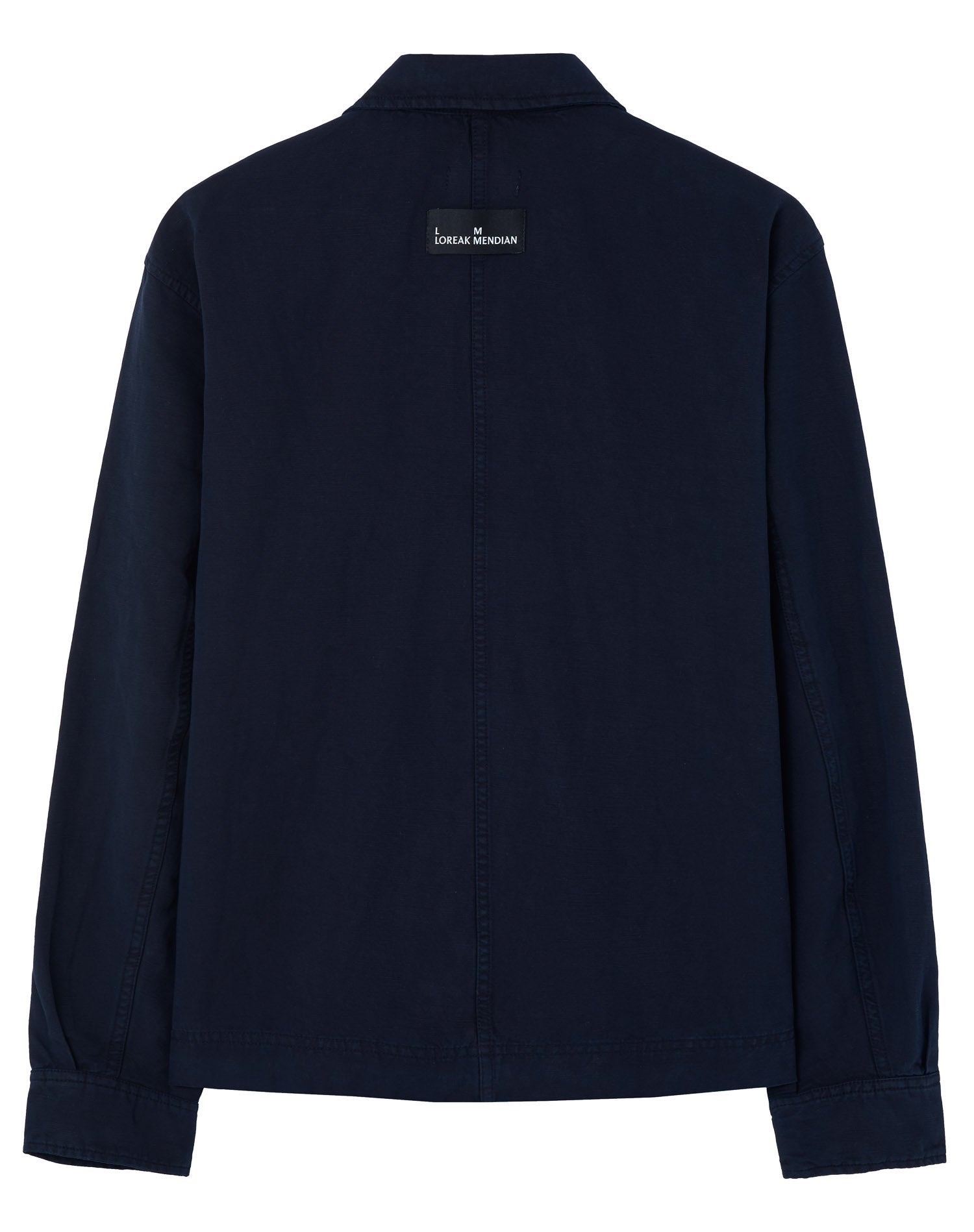 Marché Commun veste en lin et coton bio bleu marine Loreak Mendian
