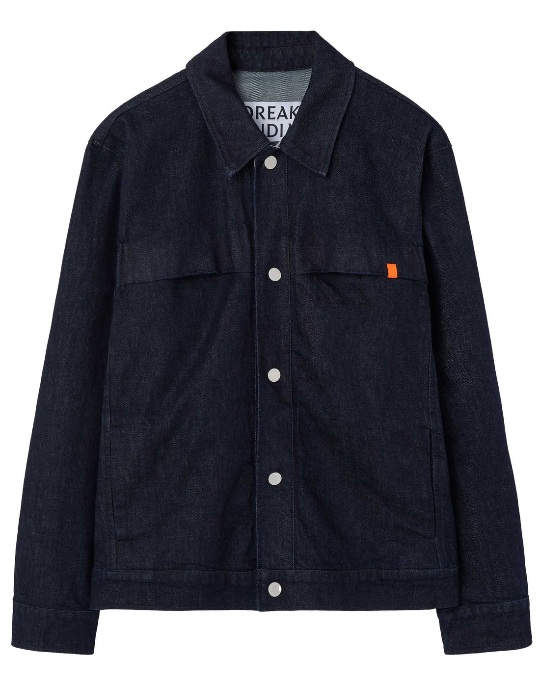 MARCHÉ COMMUN Veste en coton bio indigo LOREAK MENDIAN