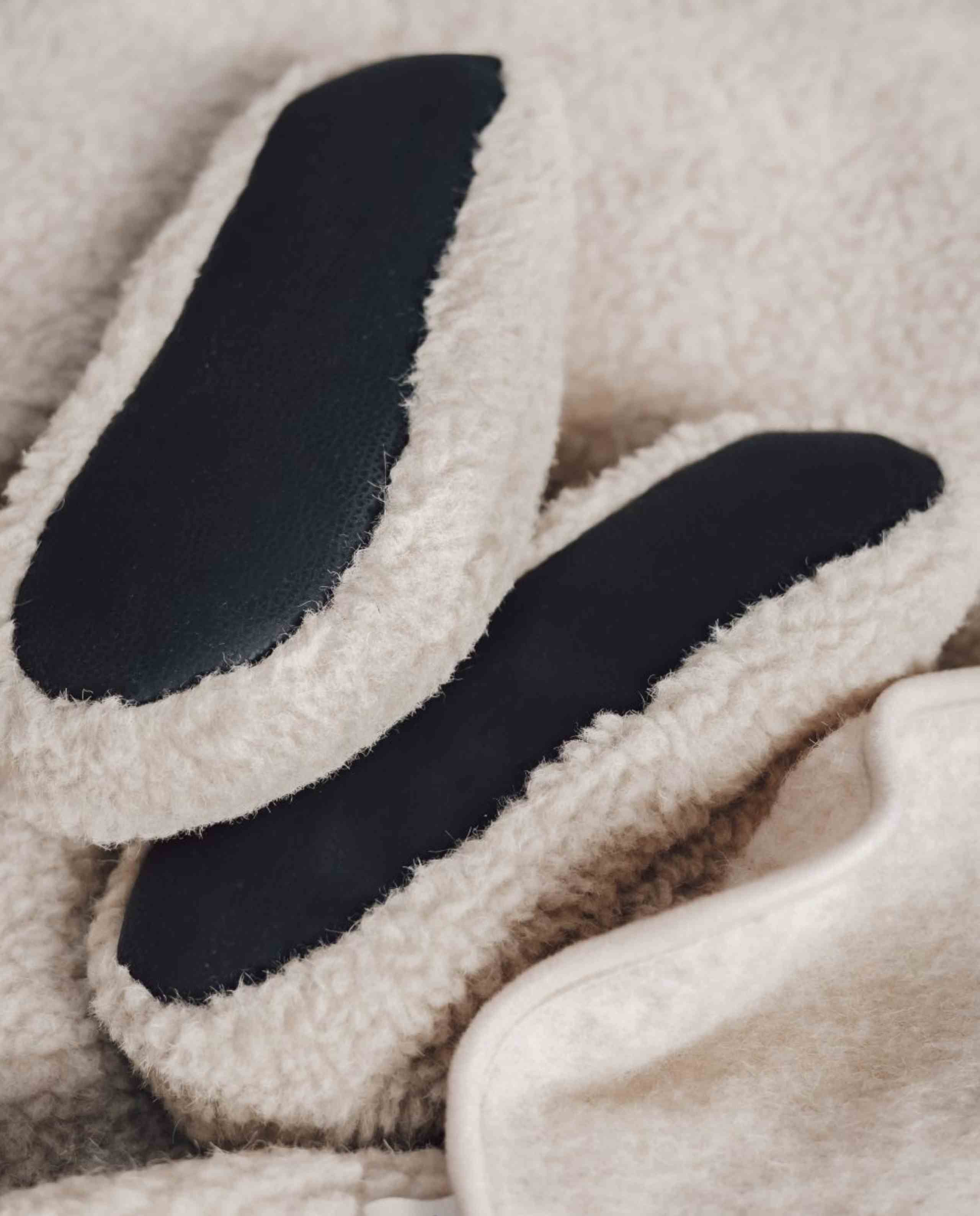Chaussons en laine de mouton