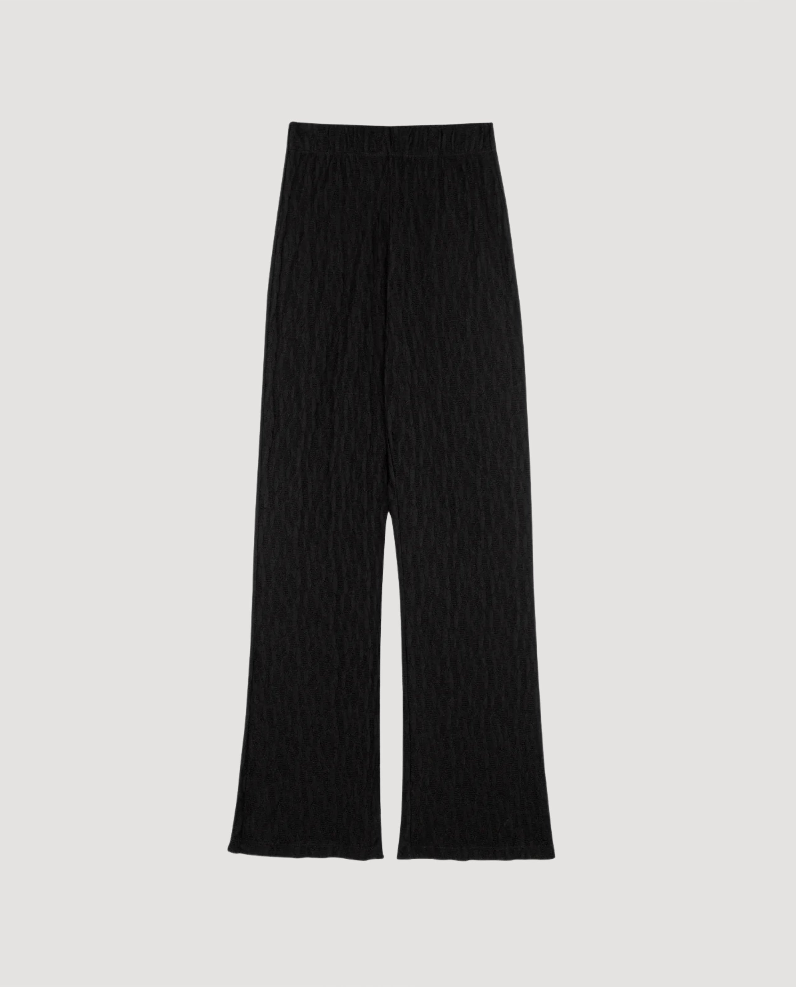 marché commun pantalon ample en coton bio noir amt. Studio