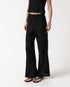 marché commun pantalon ample en coton bio noir amt. Studio