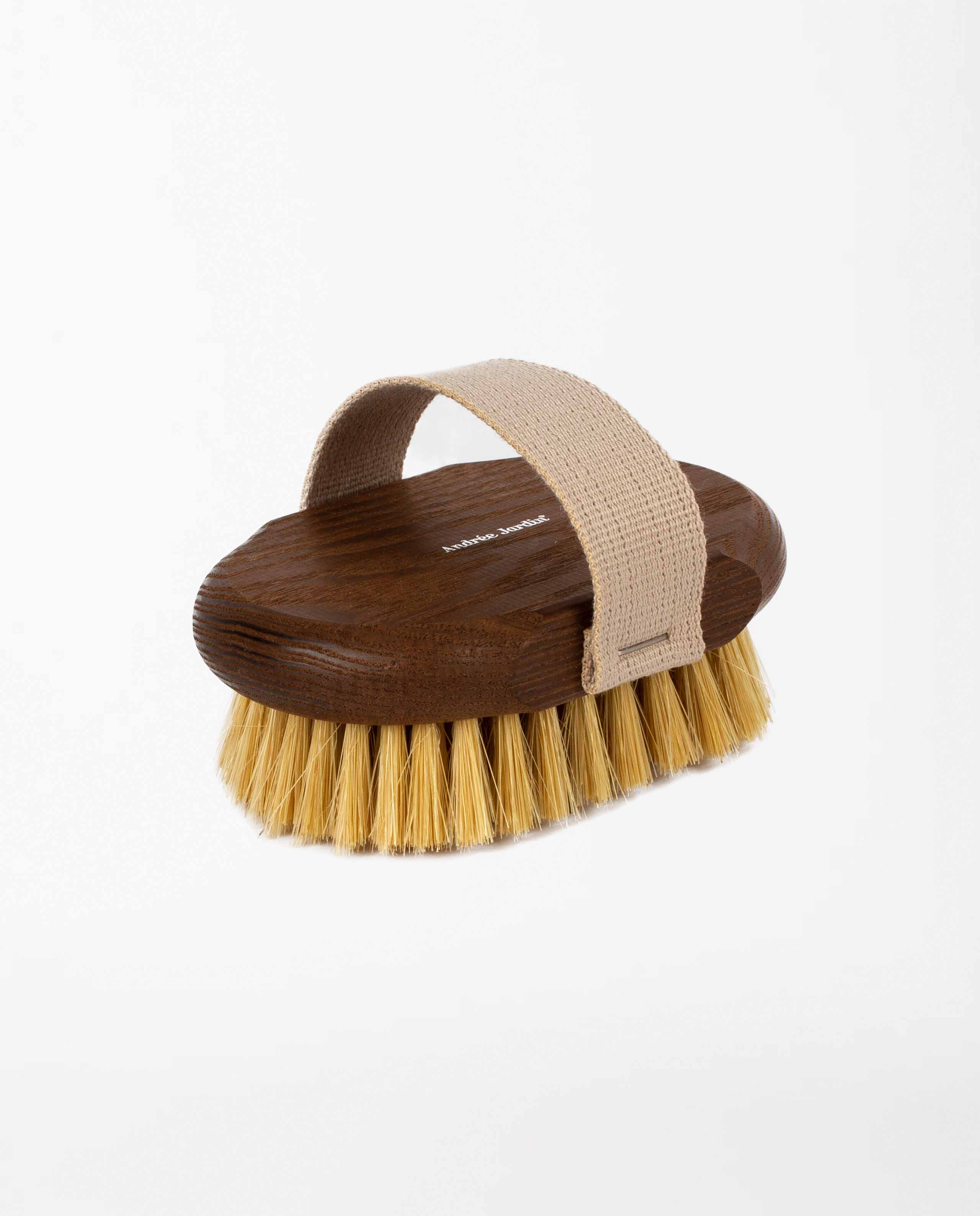 Marché Commun Brosse Massage Bois de frêne Beige Andrée Jardin