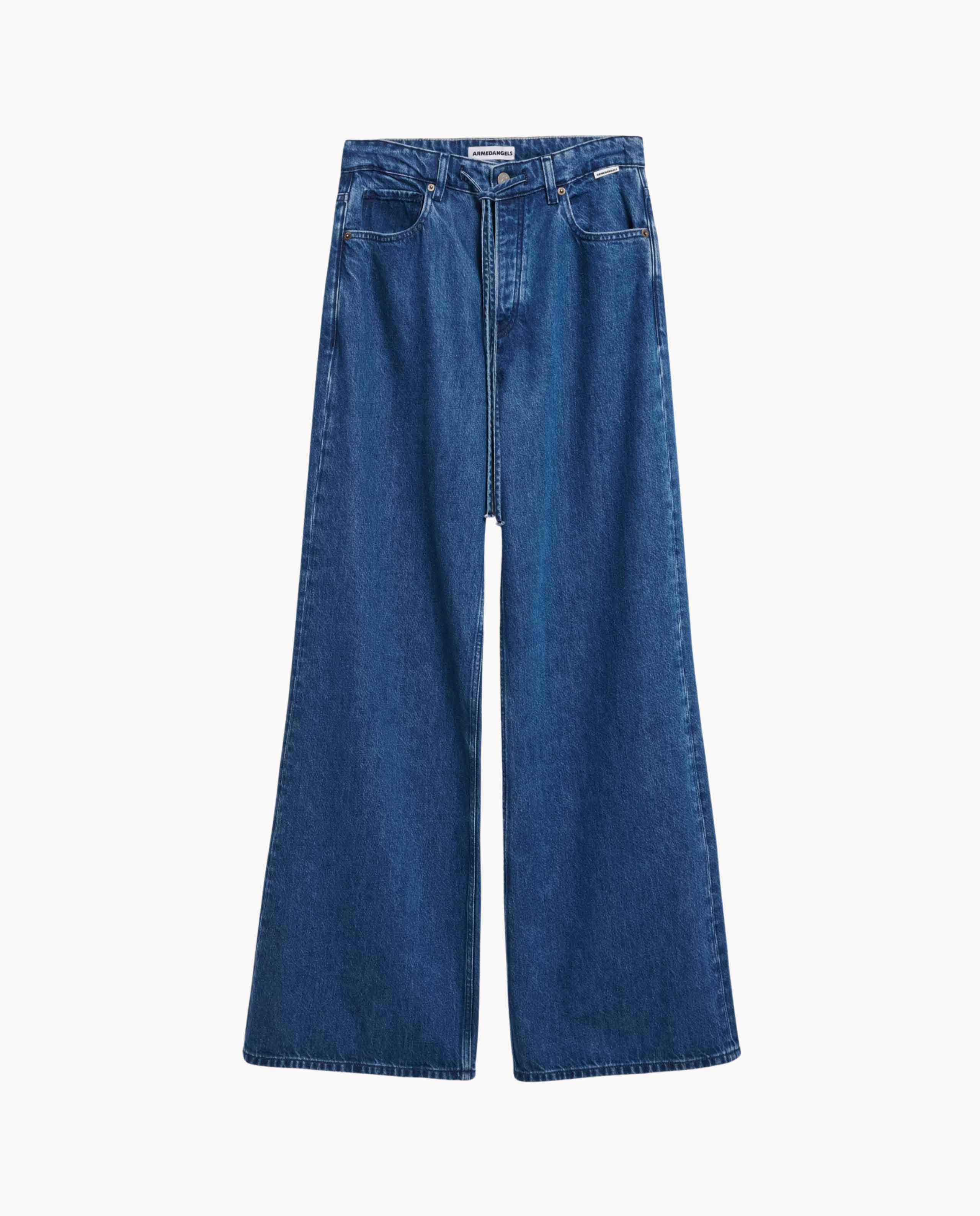 Marché Commun jean large bleu Armedangels