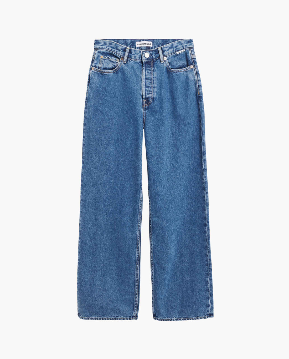 Marché Commun jean large bleu Armedangels