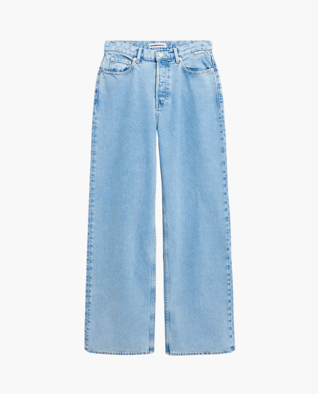 Marché Commun jean large bleu clair Armedangels