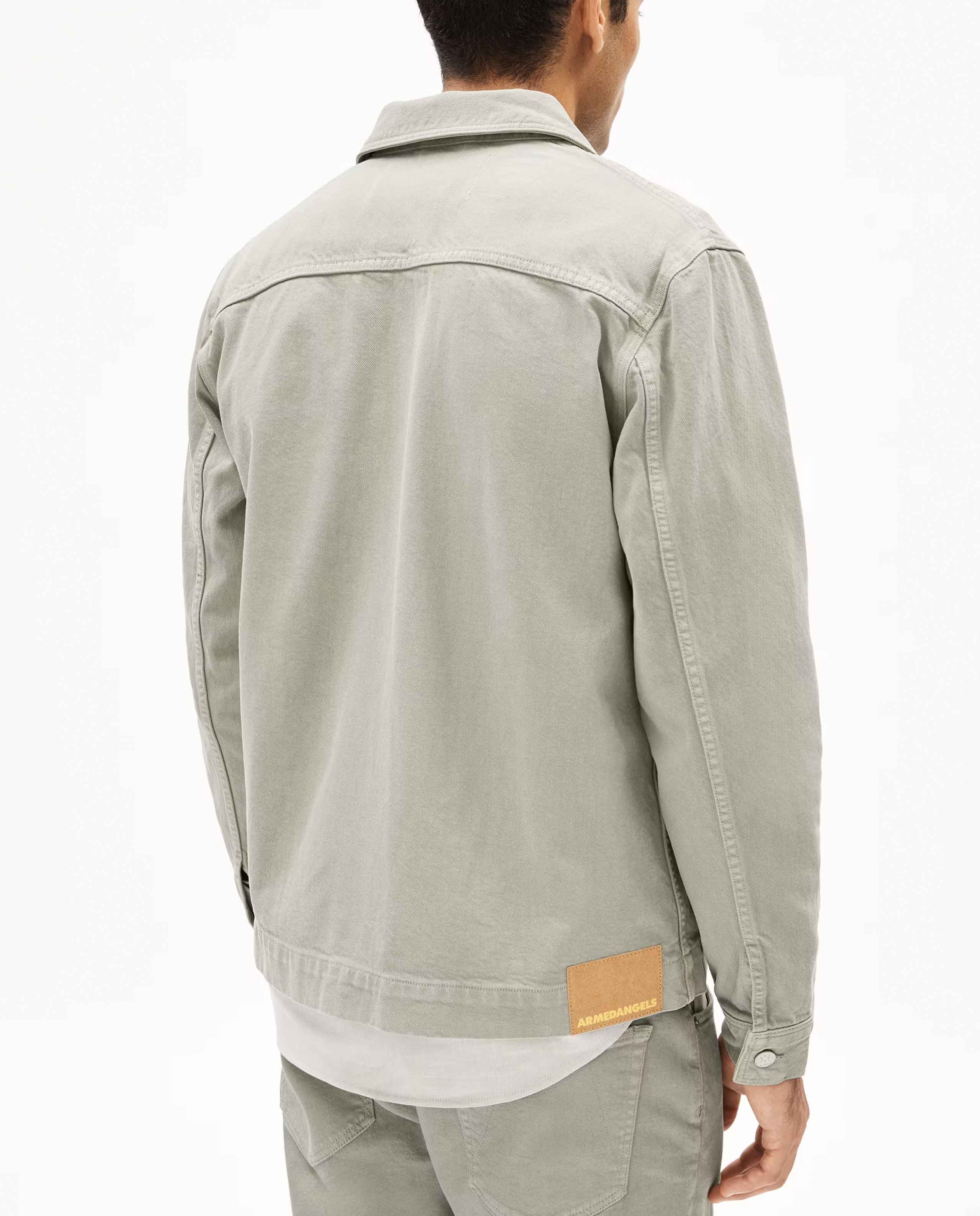 Marché Commun veste en jean en coton bio vert d&