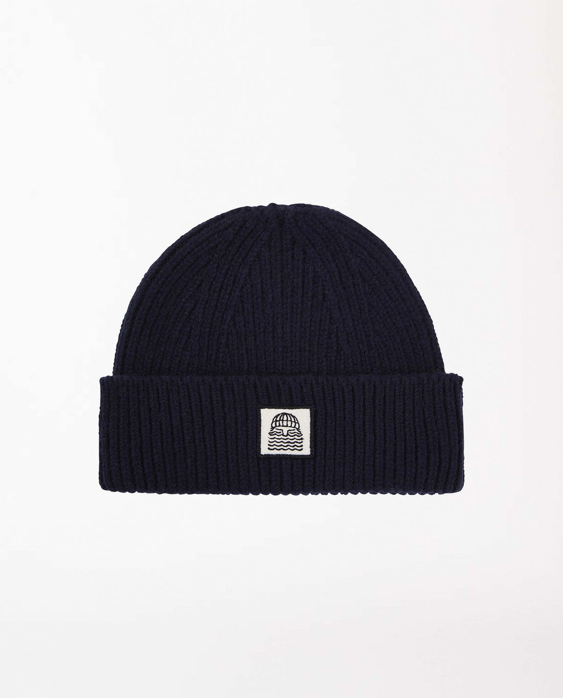 marché commun bonnet en laine mérinos bleu navy bask in the sun