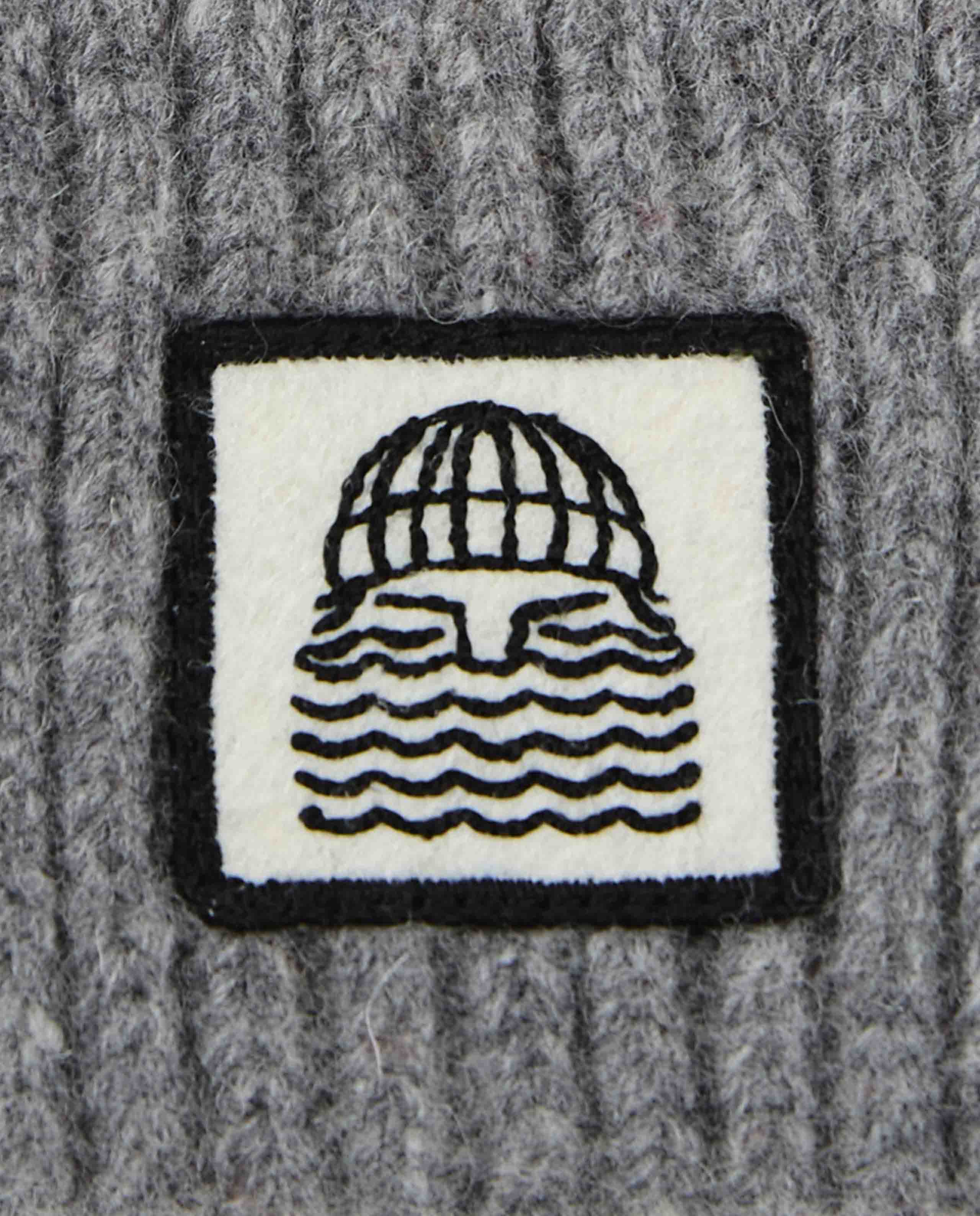 Bonnet côtelé en laine mérinos