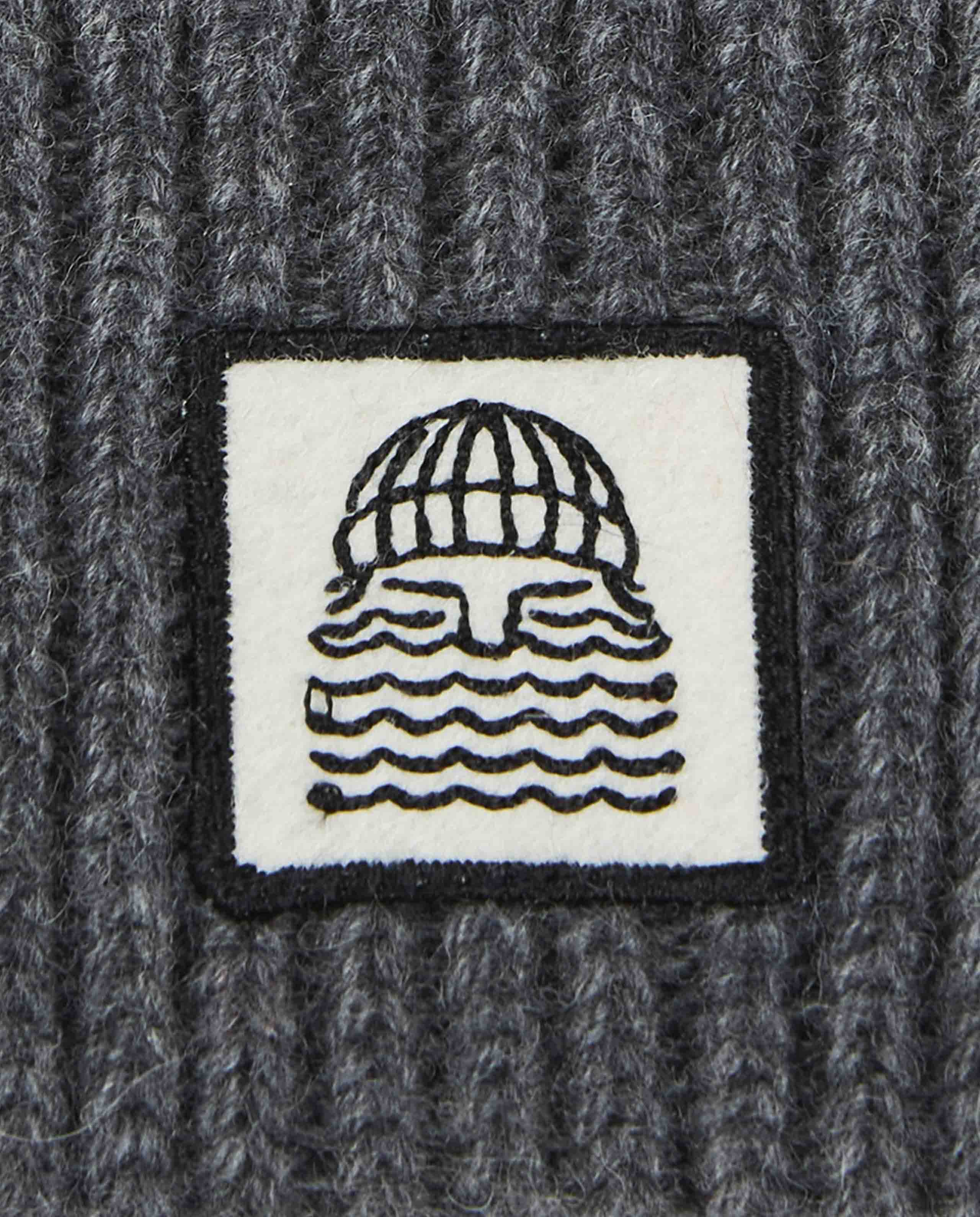 Bonnet côtelé en laine mérinos