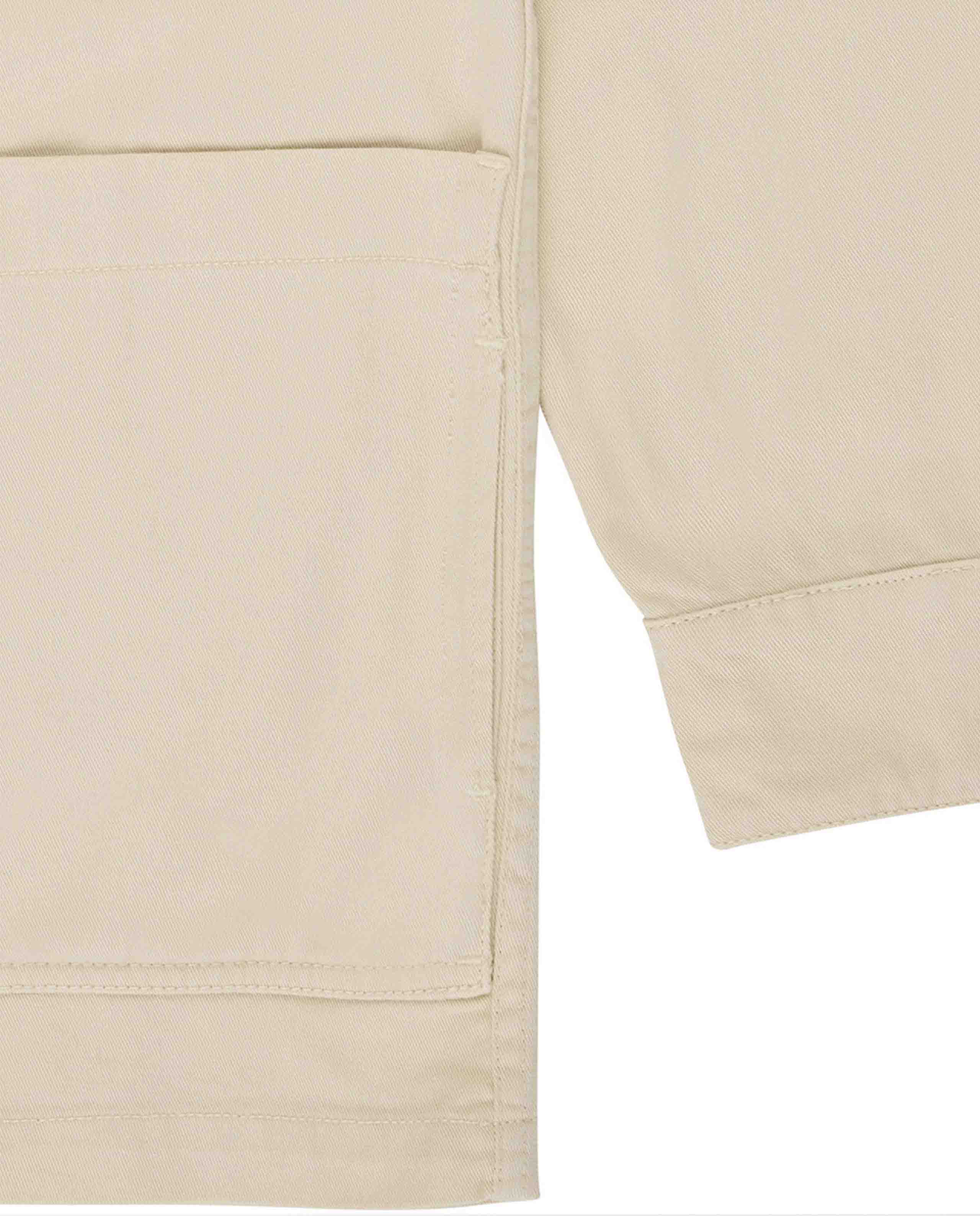 Marché Commun veste de travail en coton bio crème bask in the sun