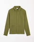 marché commun chemise gaufrée en coton bio vert olive bask in the sun