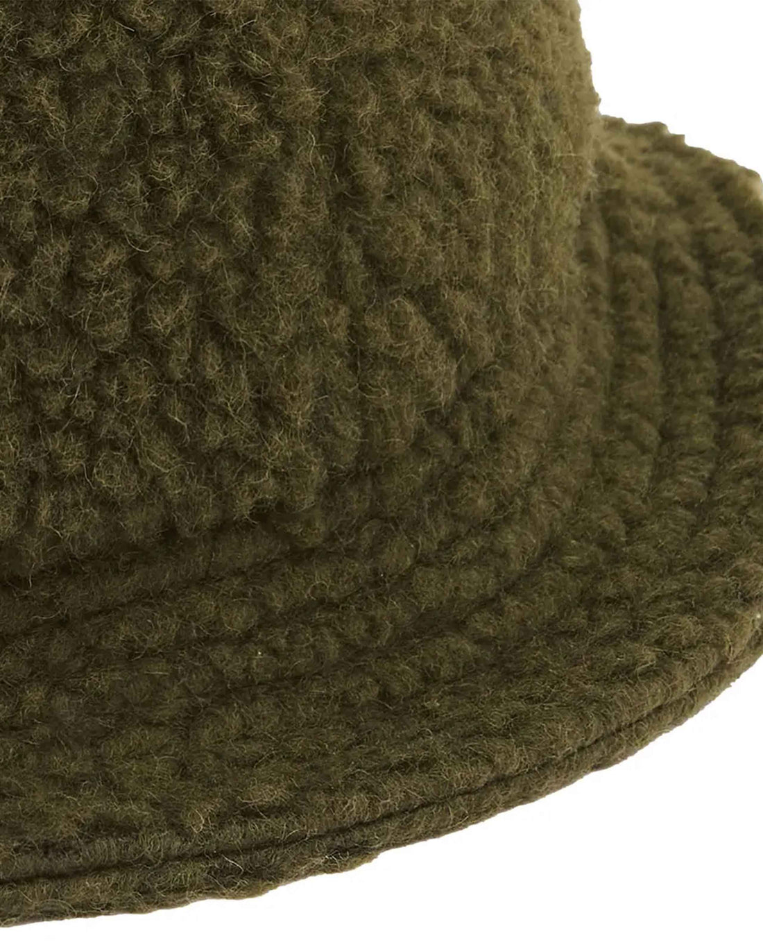 Marché Commun Chapeau en polaire recyclé olive Bask In The sun