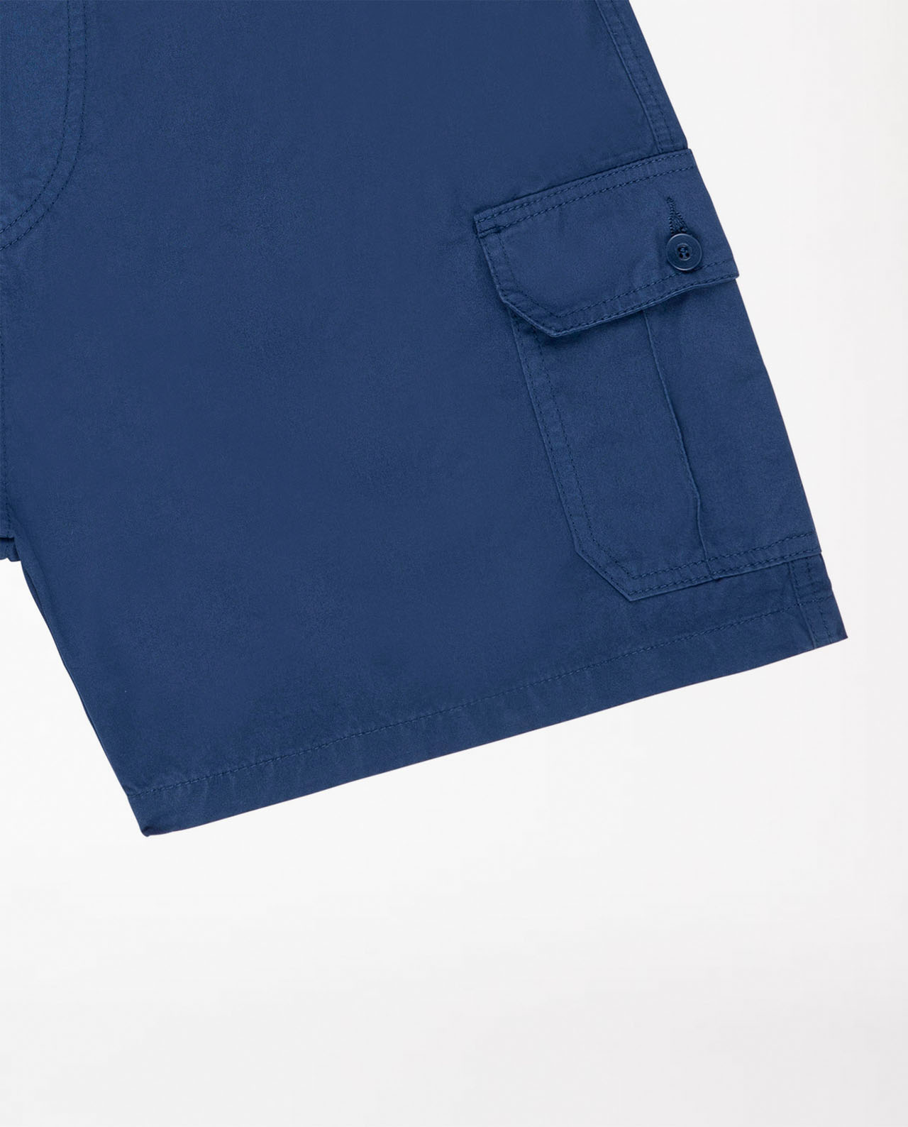 marché commun bask in the sun short cargo homme été coton éthique bleu