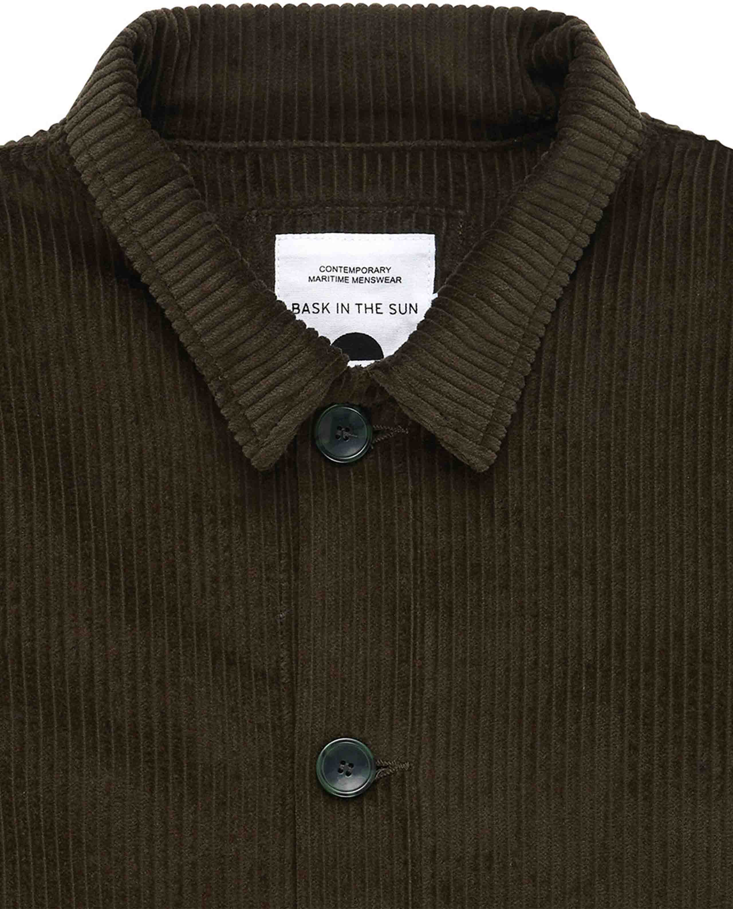 Veste en velours côtelé bio