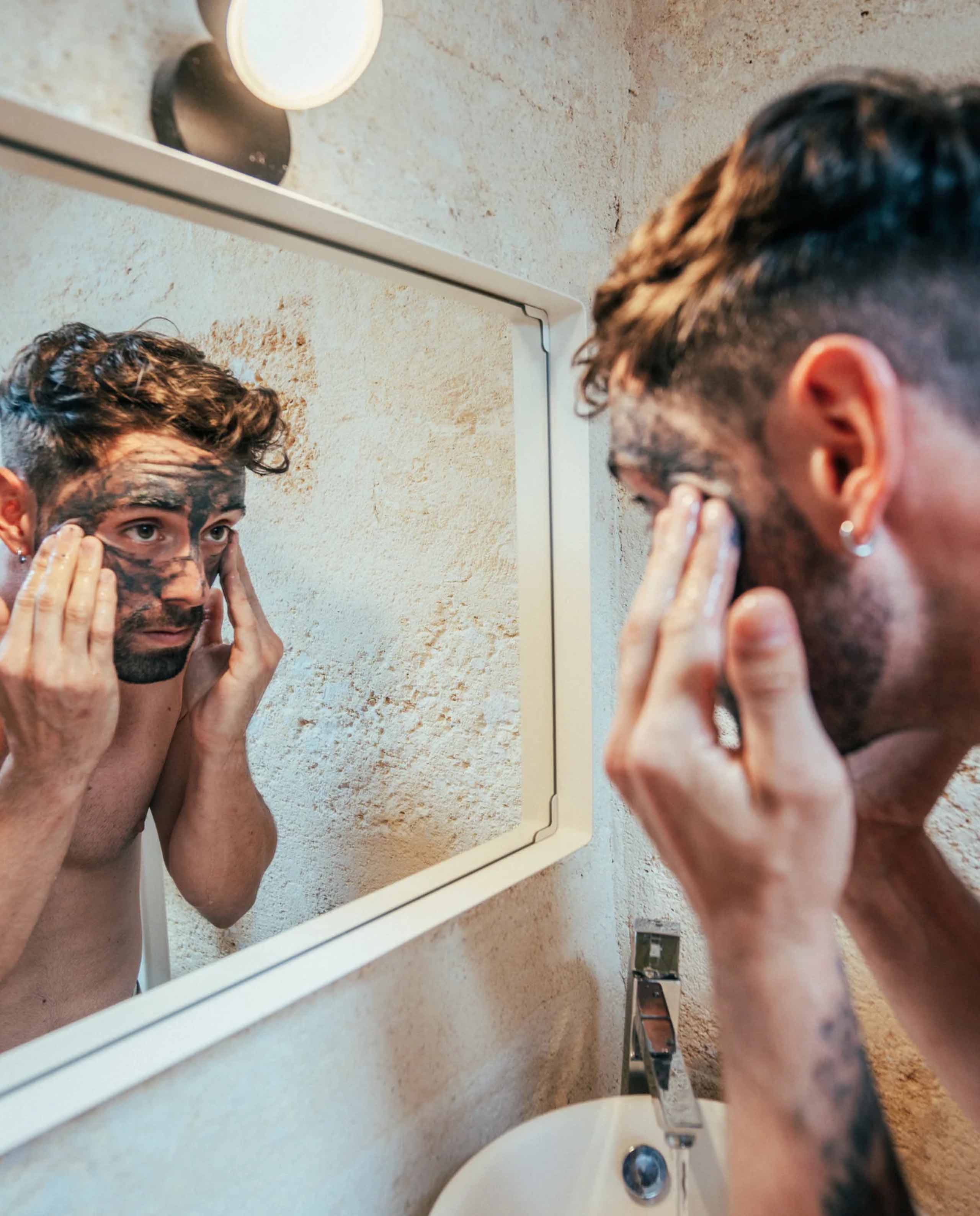 marché commun bivouak soin exfoliant visage homme naturel biologique fabriqué en France