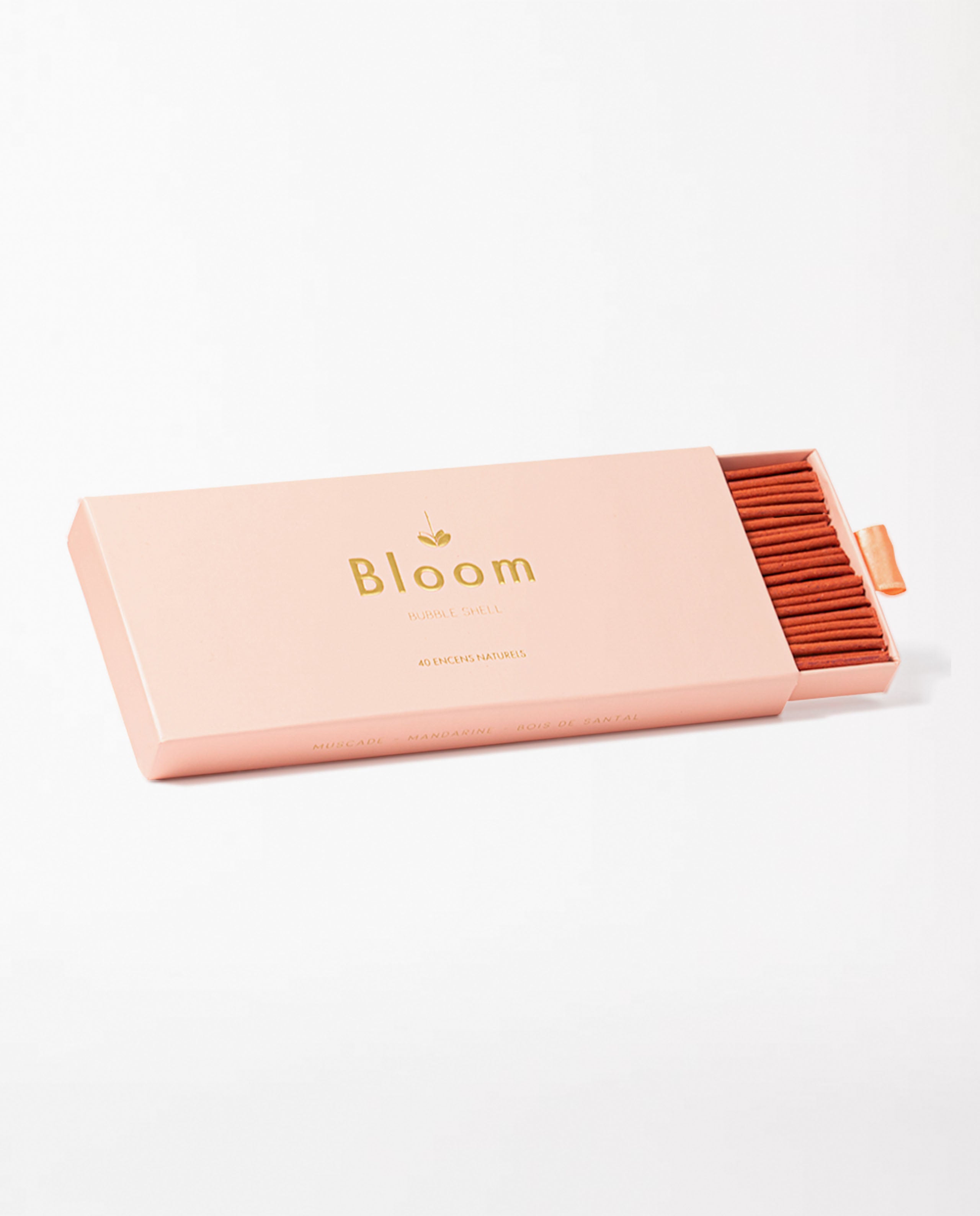 marché commun bloom encens naturel made in France coffret mandarine muscade bois de santal