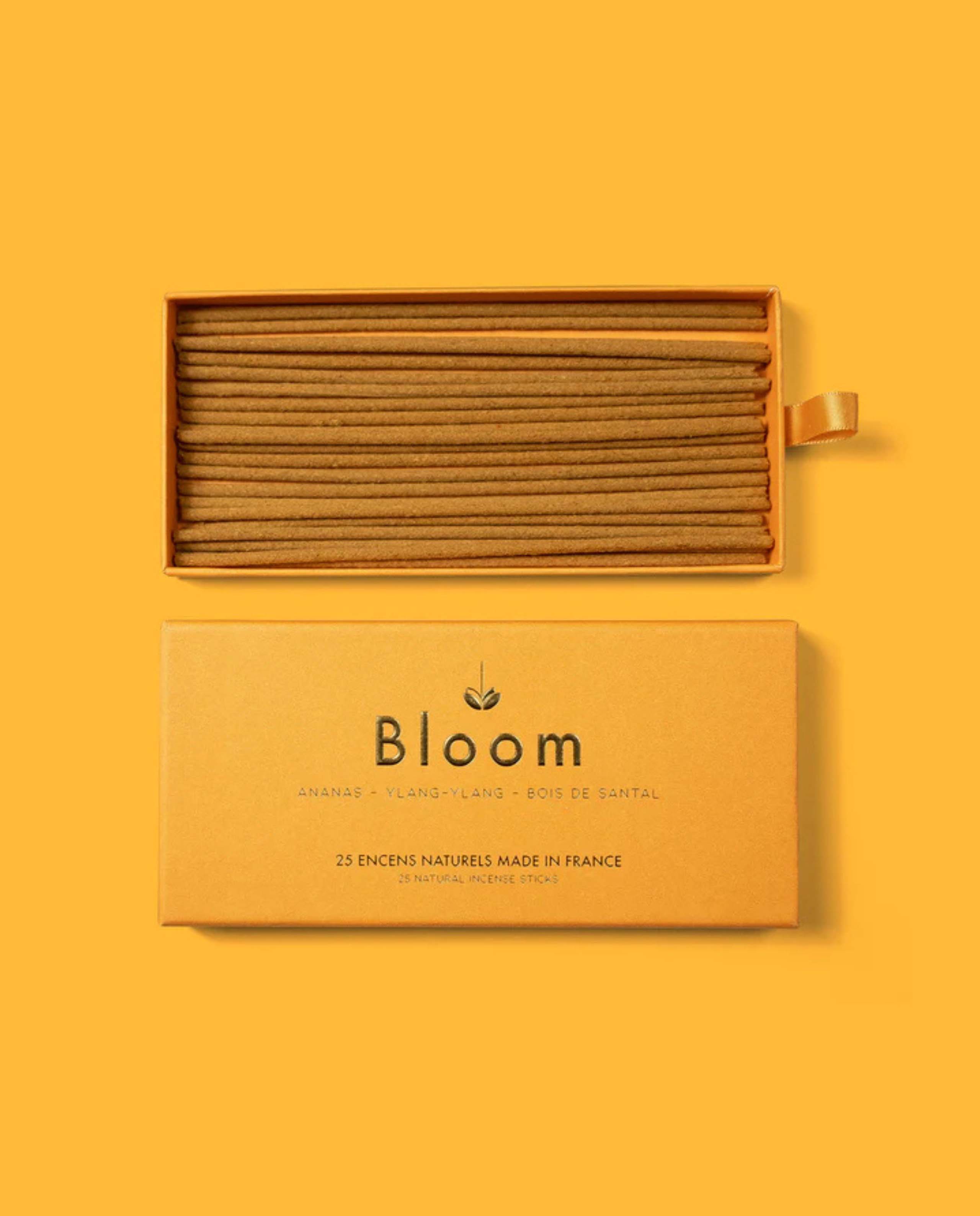 Marché Commun Encens naturel Ananas, Ylang Ylang et Bois de Santal Bloom Encens