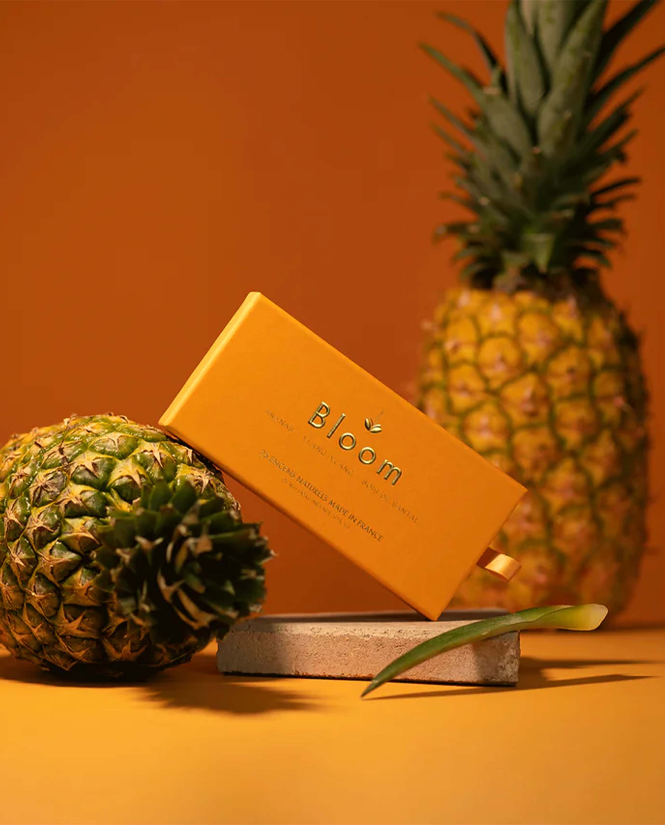 Marché Commun Encens naturel Ananas, Ylang Ylang et Bois de Santal Bloom Encens