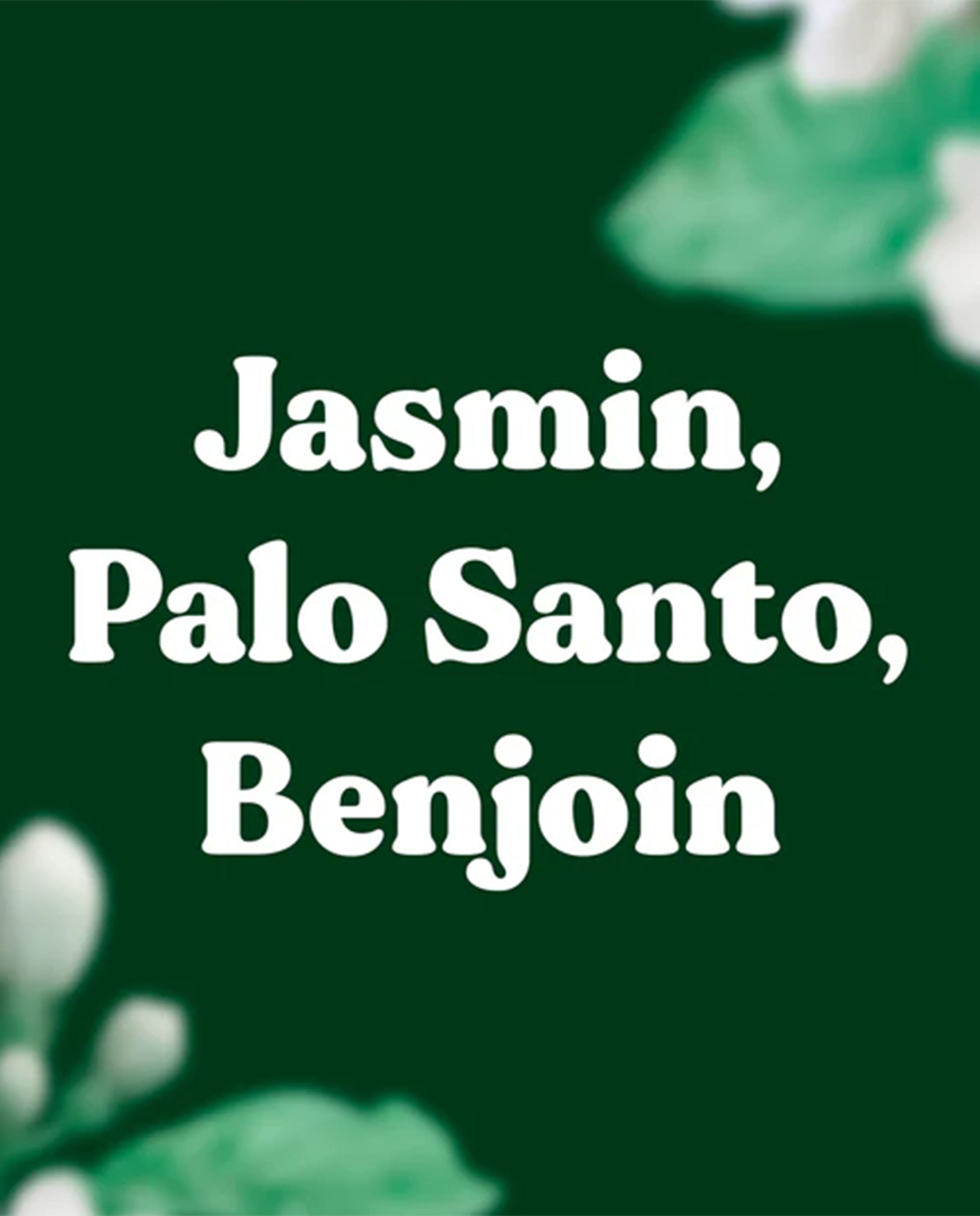 Marché Commun Encens naturel Jasmin, Palo Santo et Benjoin Bloom Encens