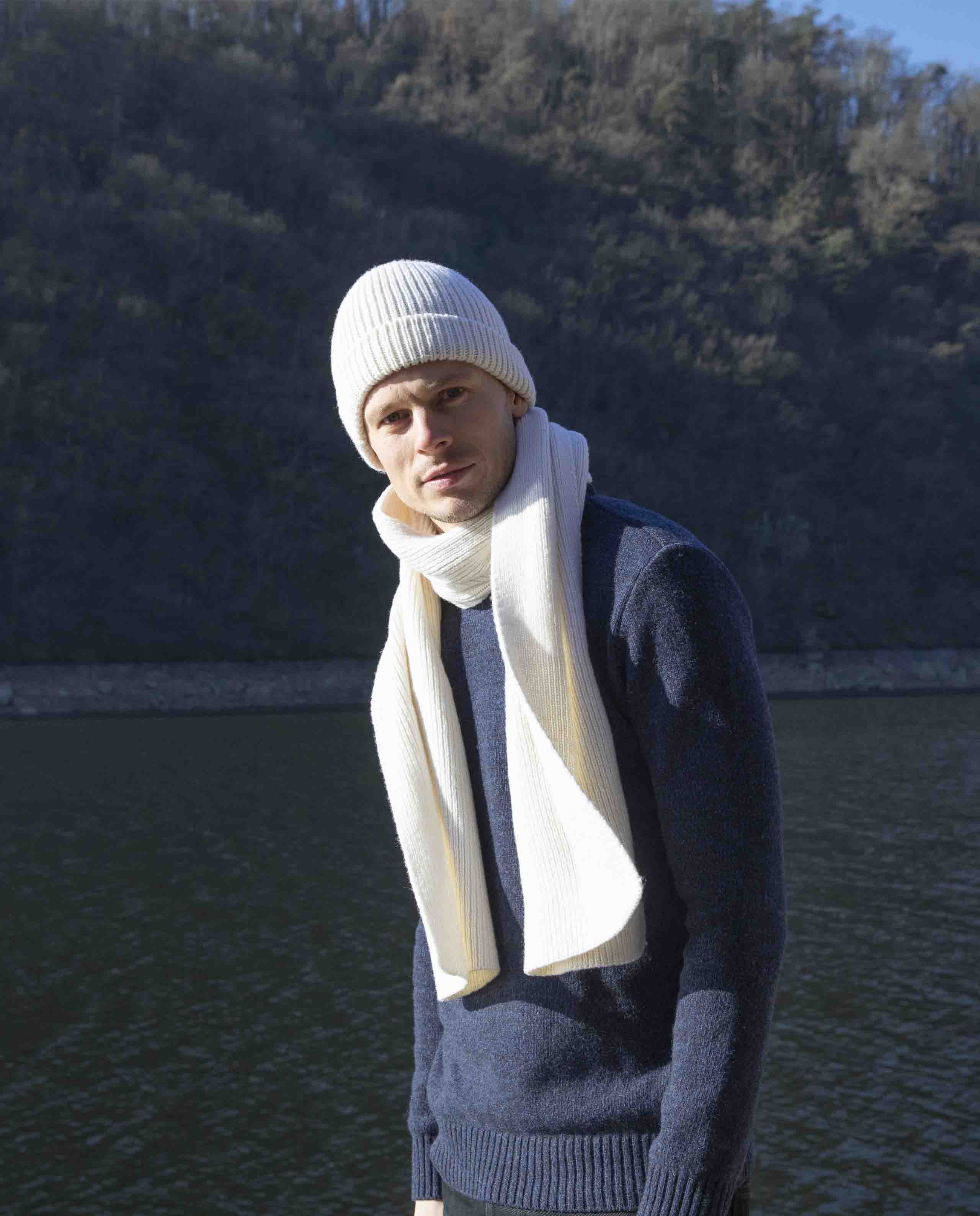 Marché Commun Echarpe Ecru