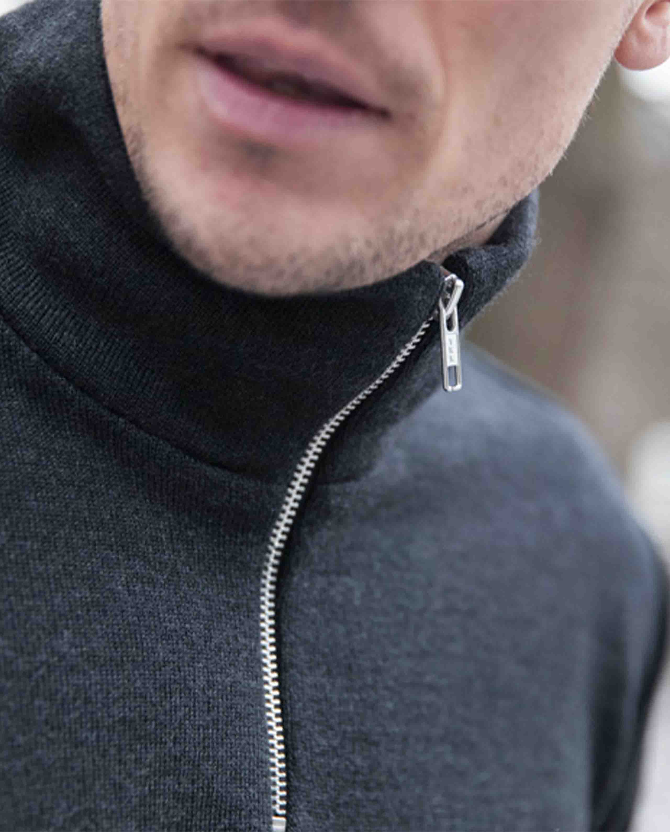 Pull camionneur en laine mérinos extrafine