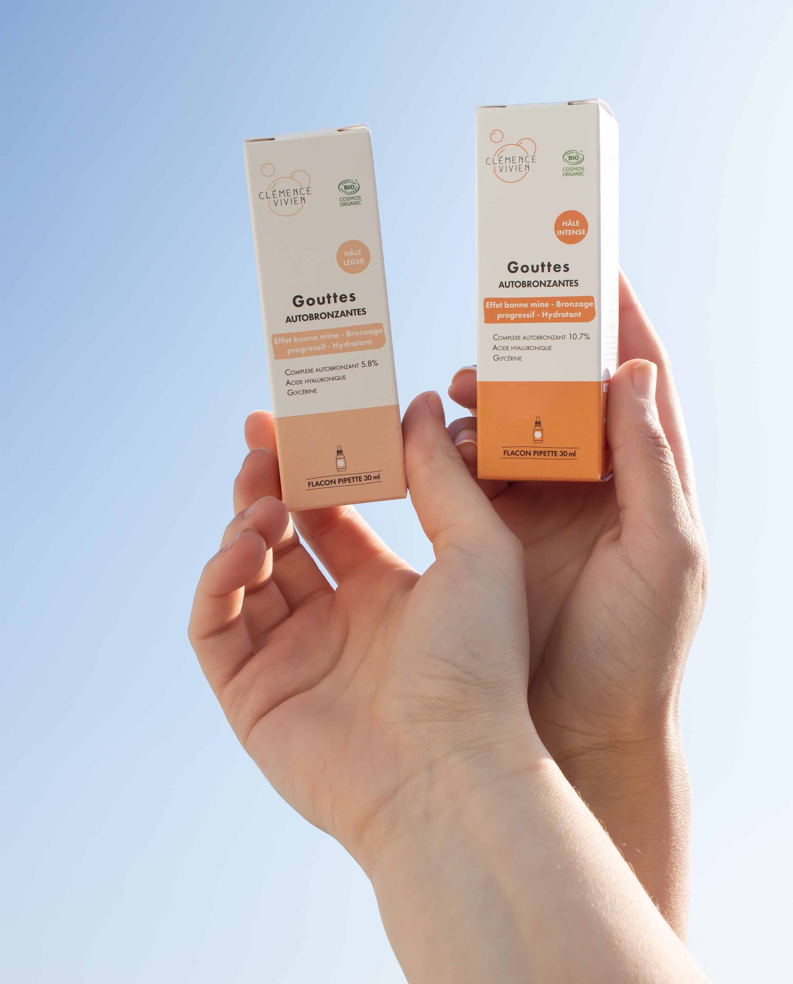 Marché Commun Gouttes Autobronzantes Hale Intense Clémence & Vivien