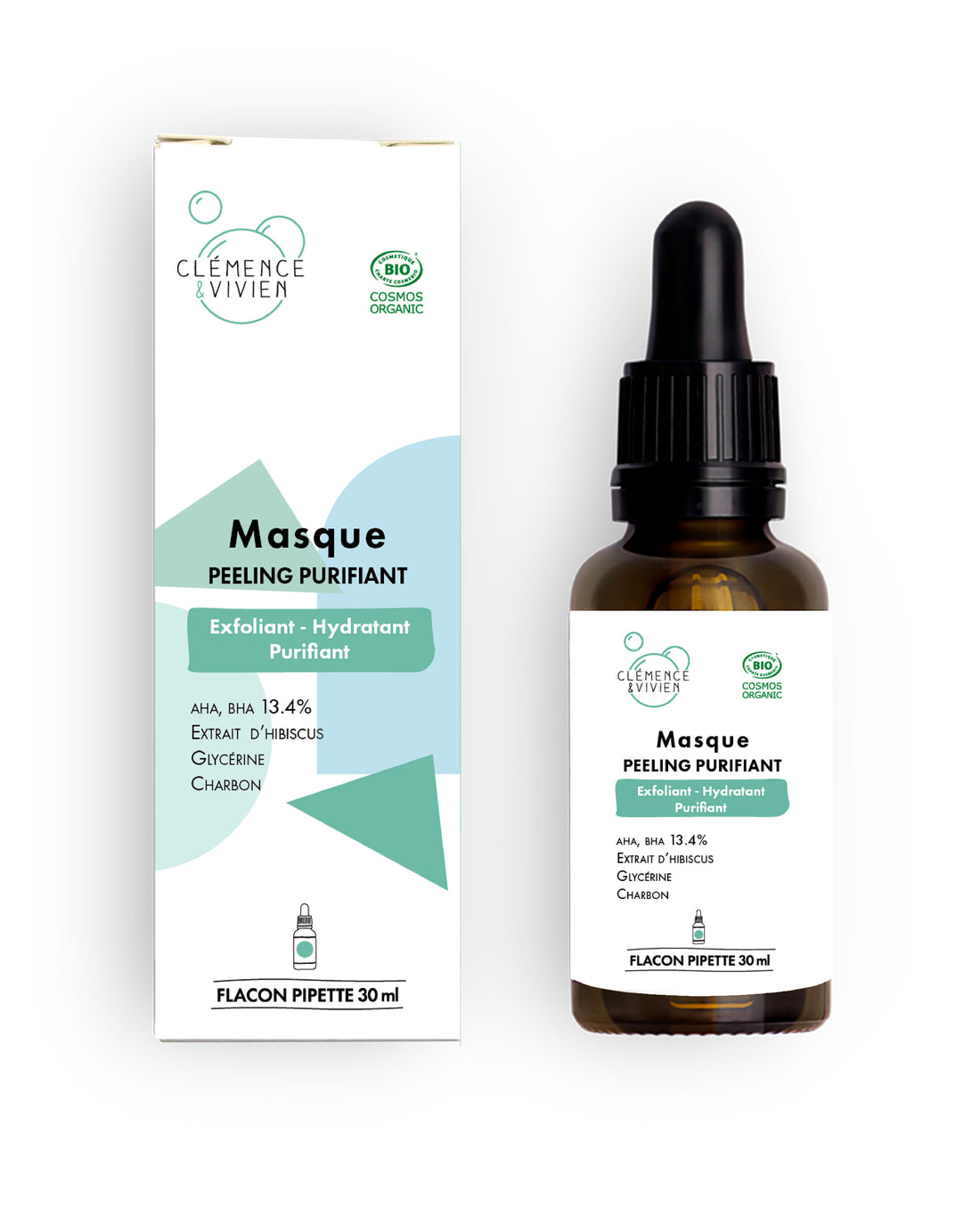 Marché Commun Masque Peeling Purifiant Clémence & Vivien