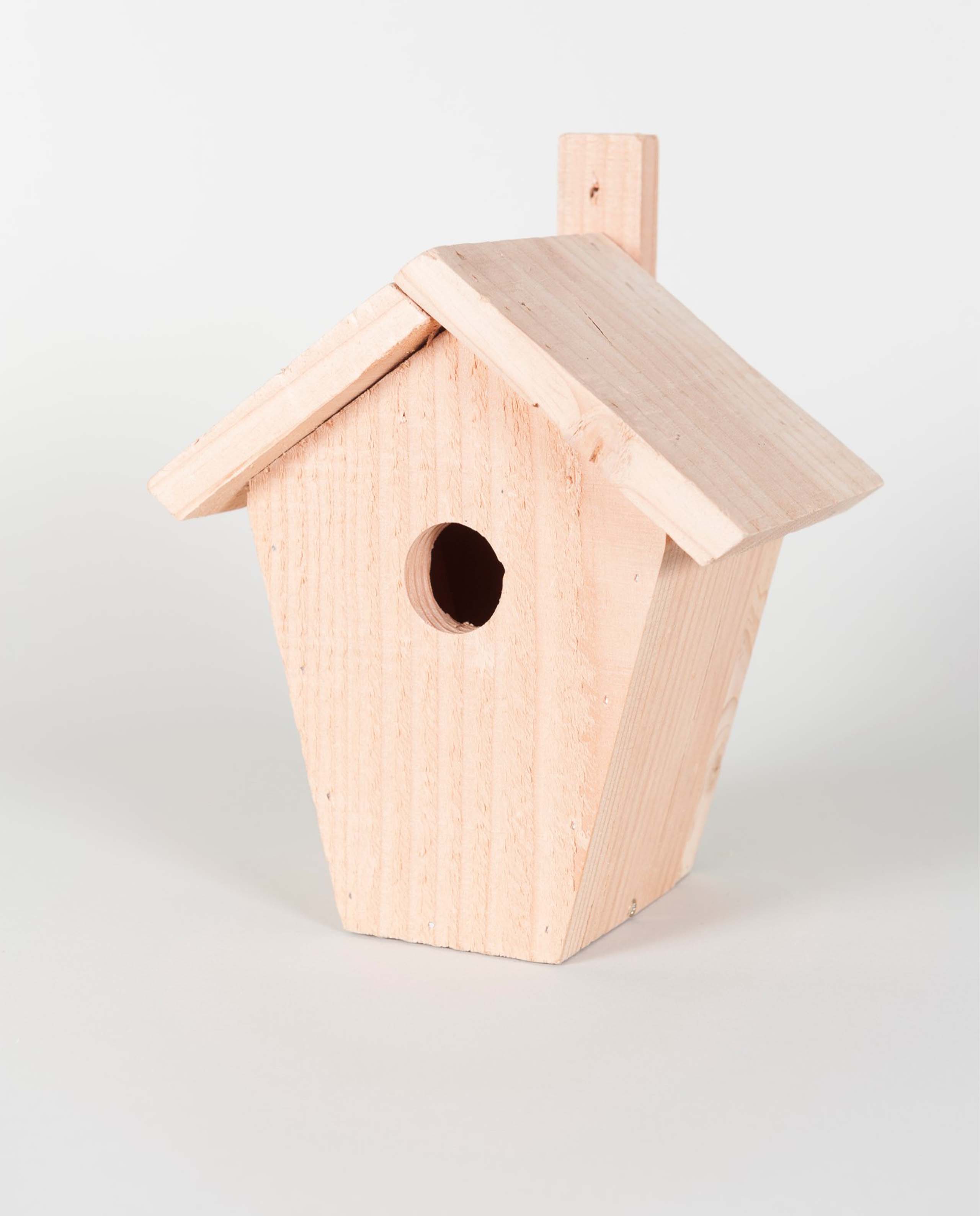 Marché Commun nichoir à oiseaux boite aux lettres en bois naturel douglas Esat Le Morvan