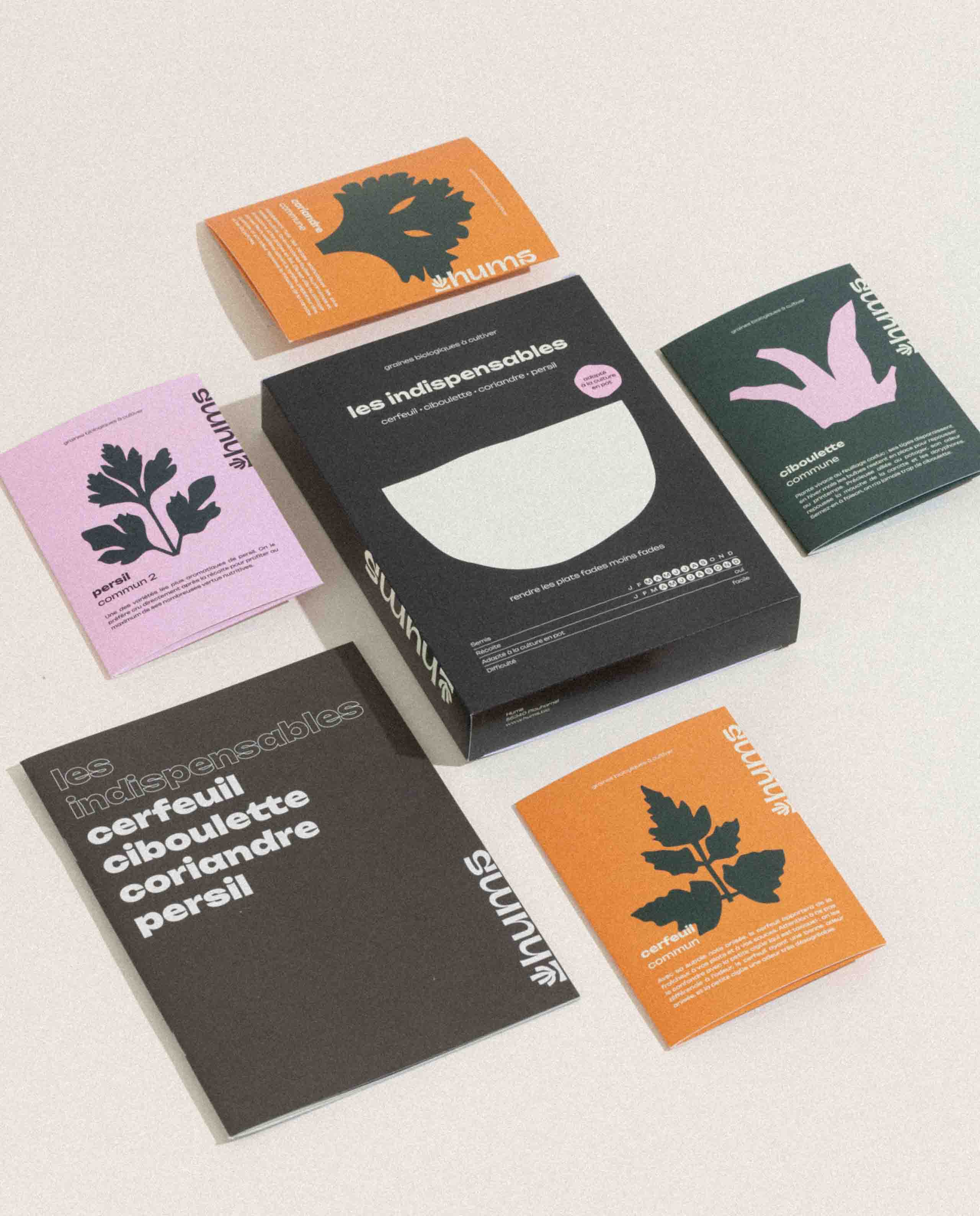 Marché Commun kit assortiment graines les indispensables hums bio