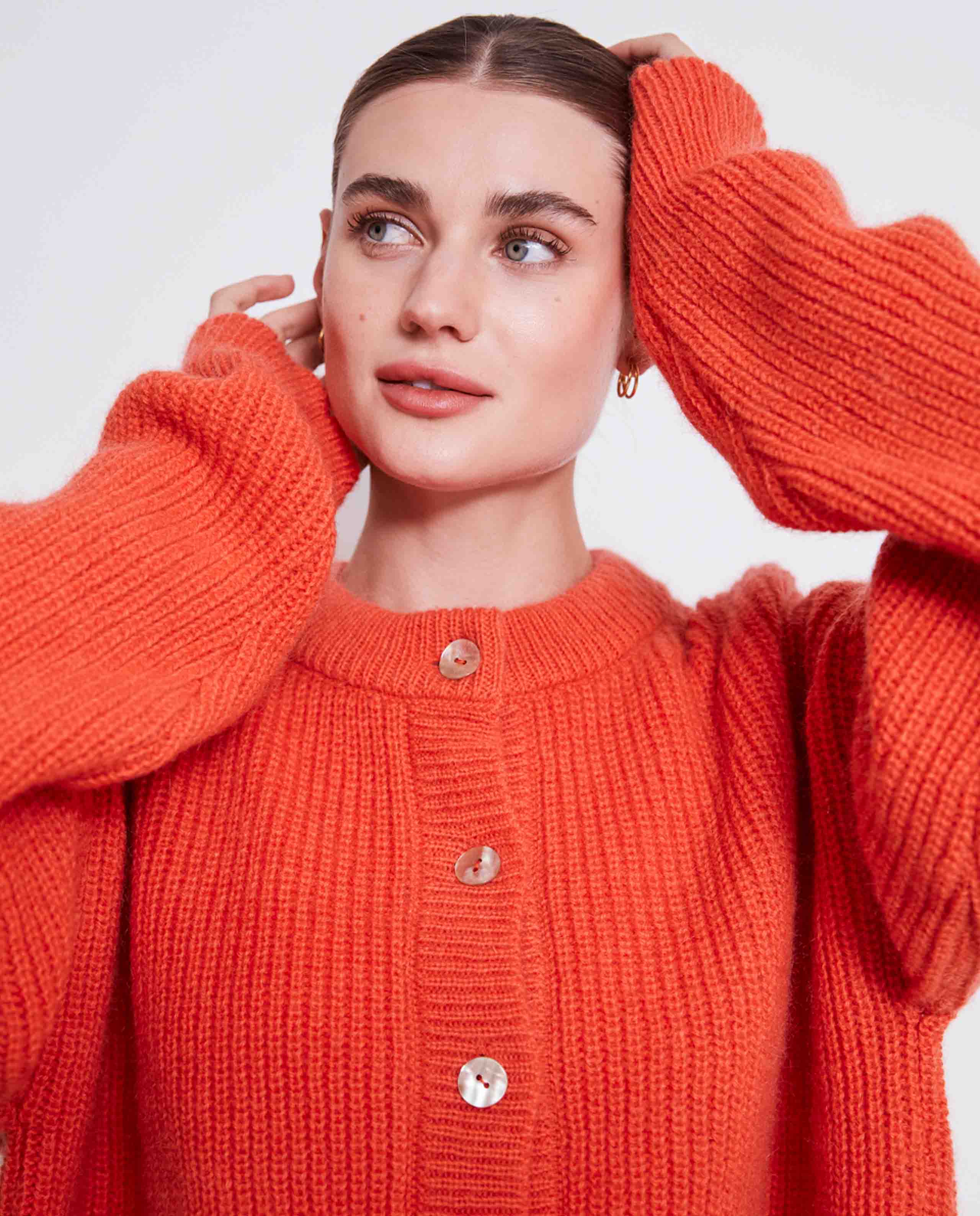 Gilet en laine mohair recyclée