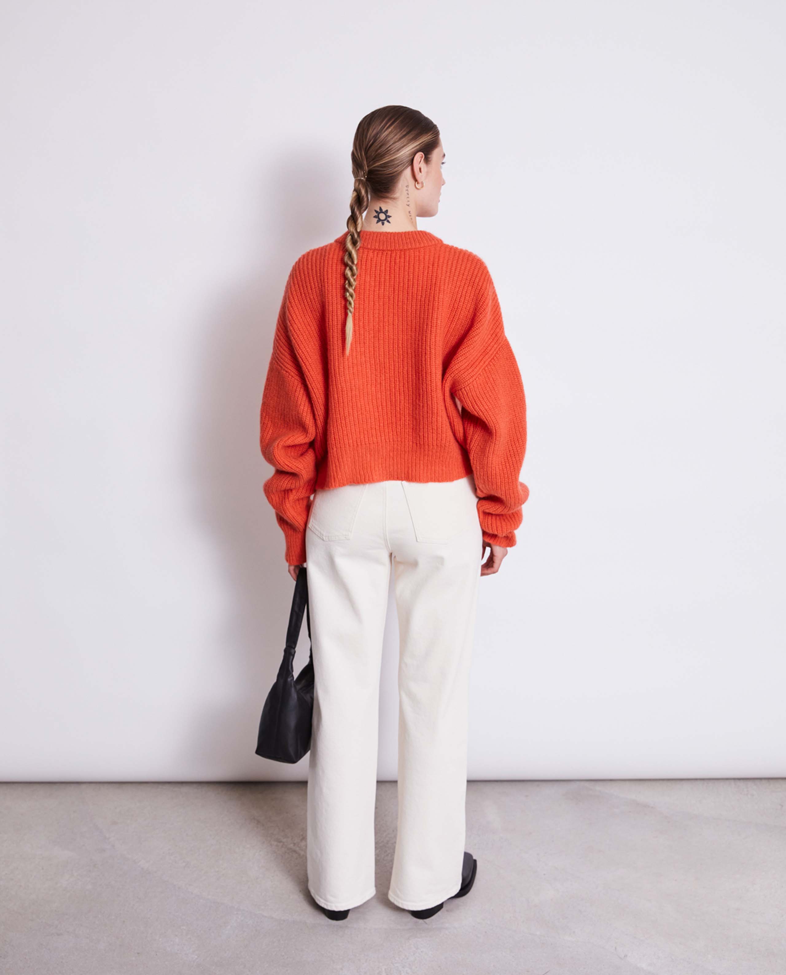 Gilet en laine mohair recyclée