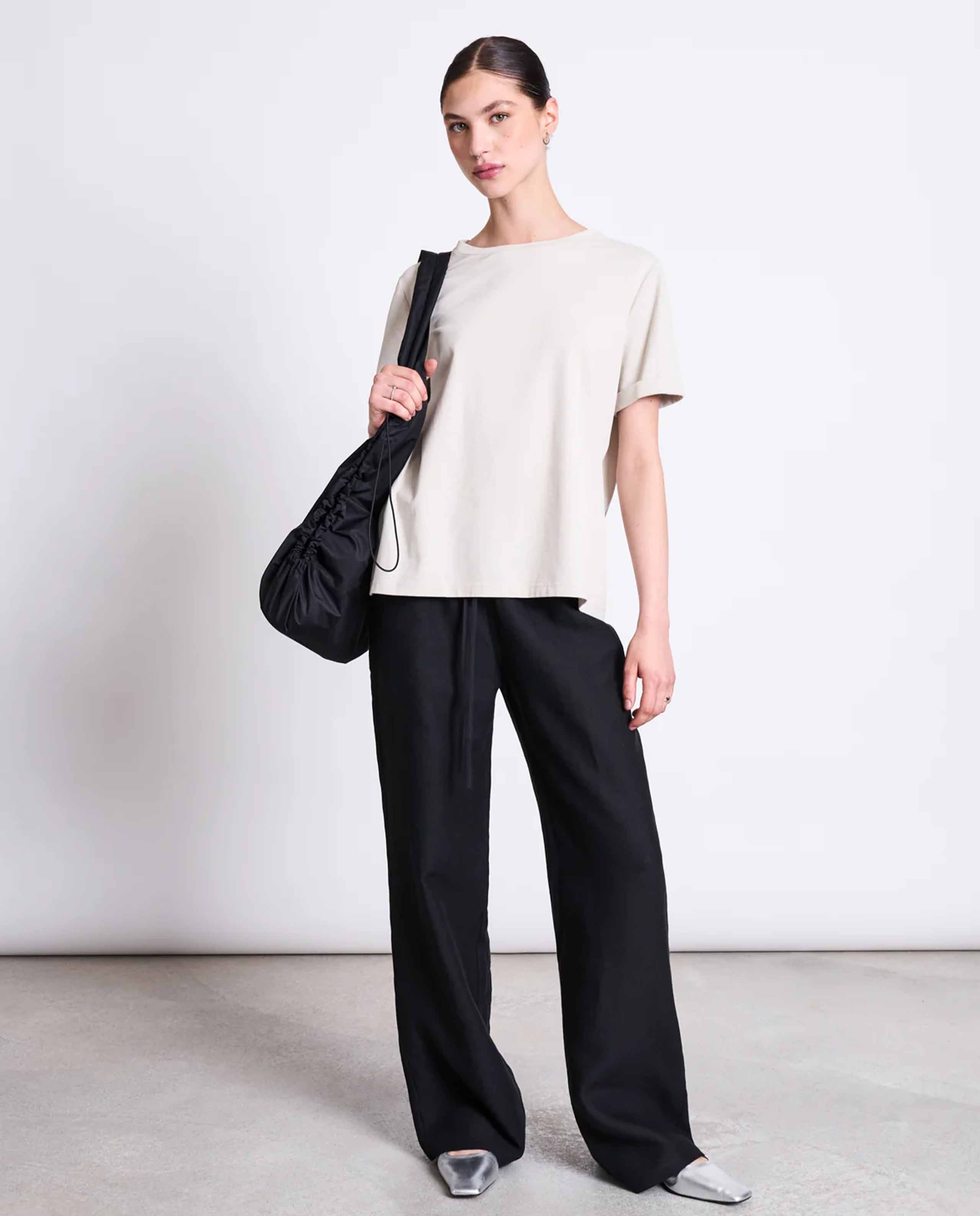 marché commun sac cabas recycle noir jan n june