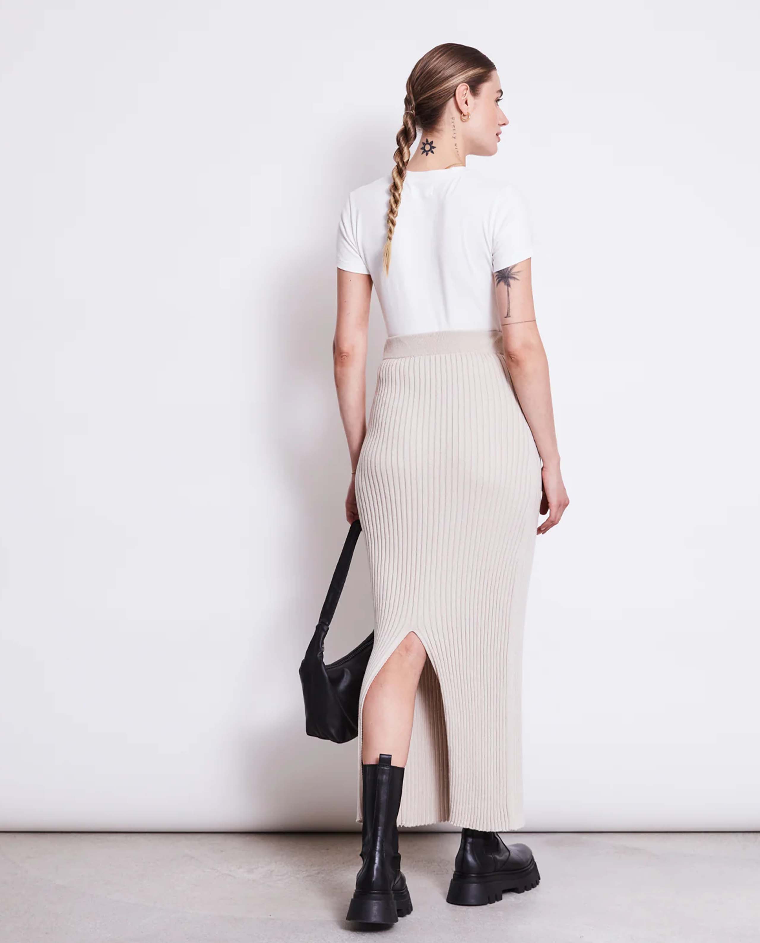 marché commun jupe tupe longue coton bio ivoire jan n june