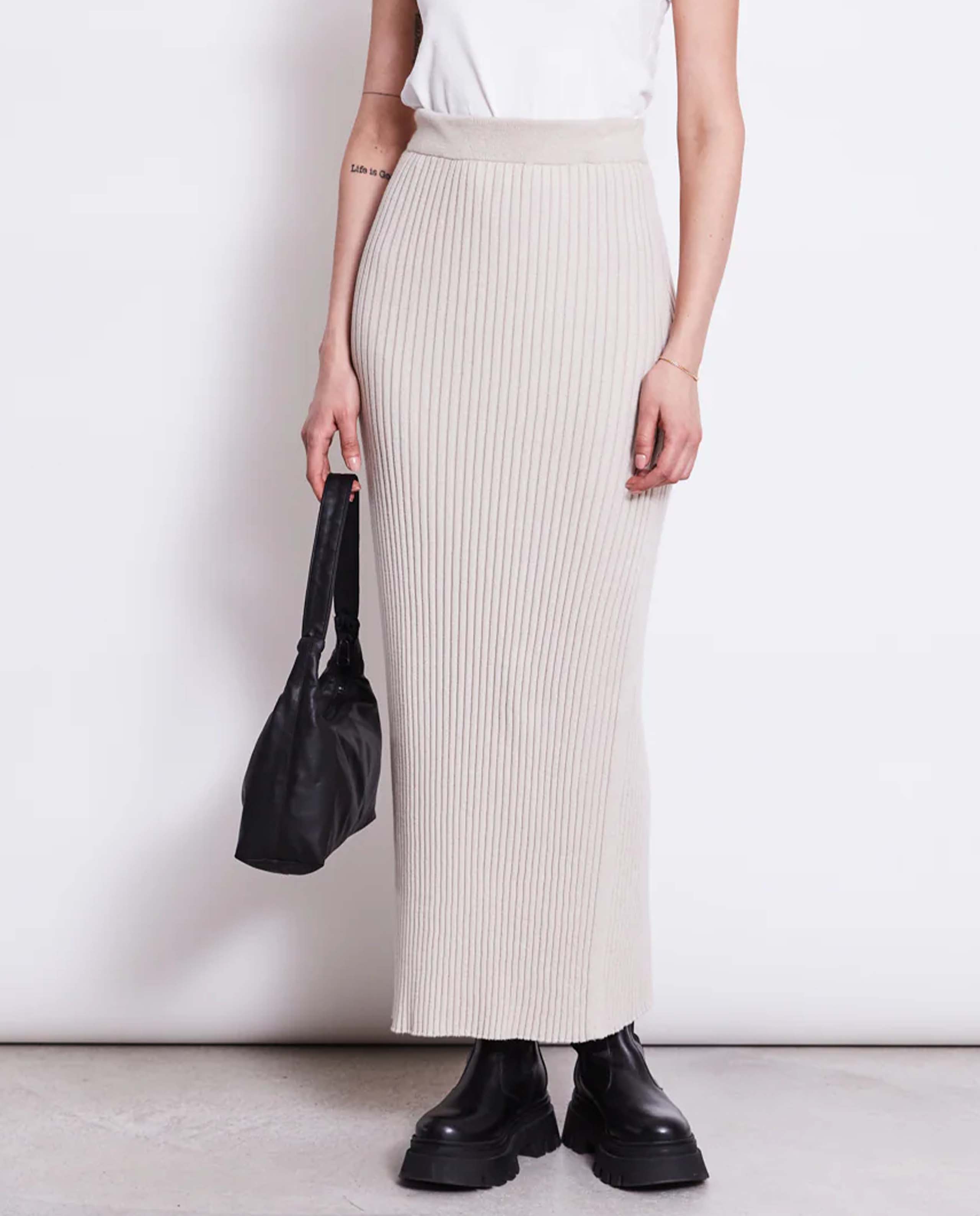 marché commun jupe tupe longue coton bio ivoire jan n june