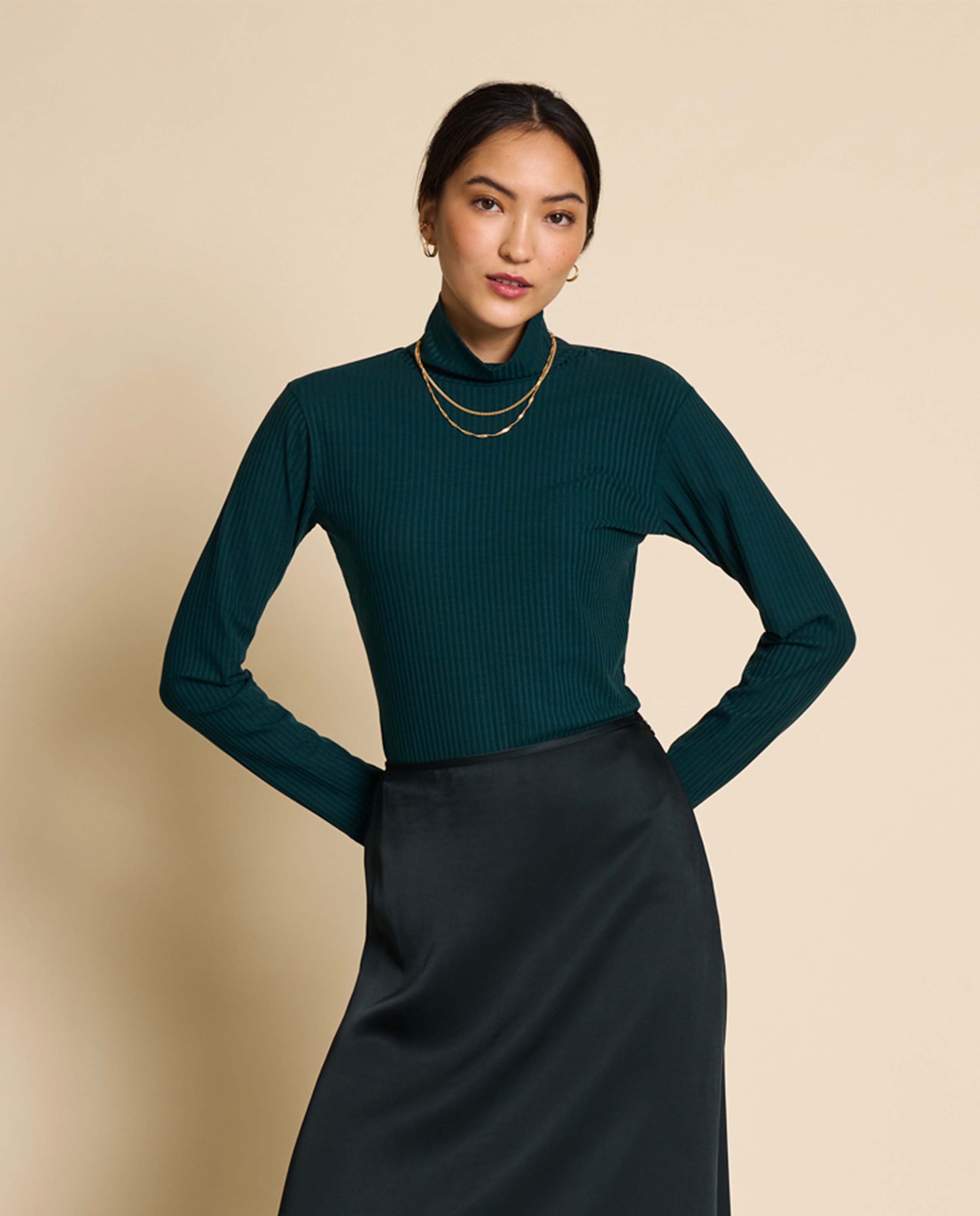 Col roulé en TENCEL™