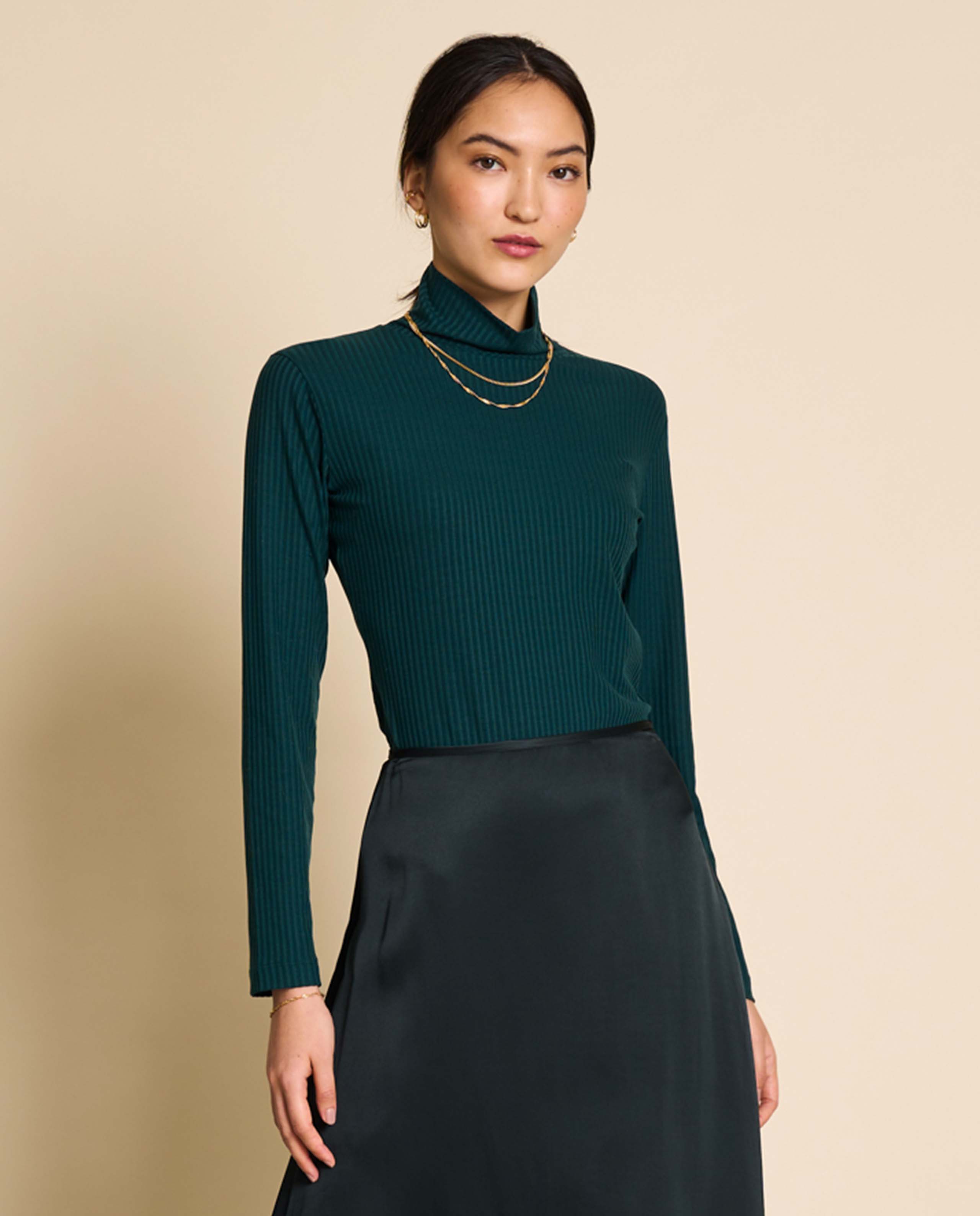 Col roulé en TENCEL™