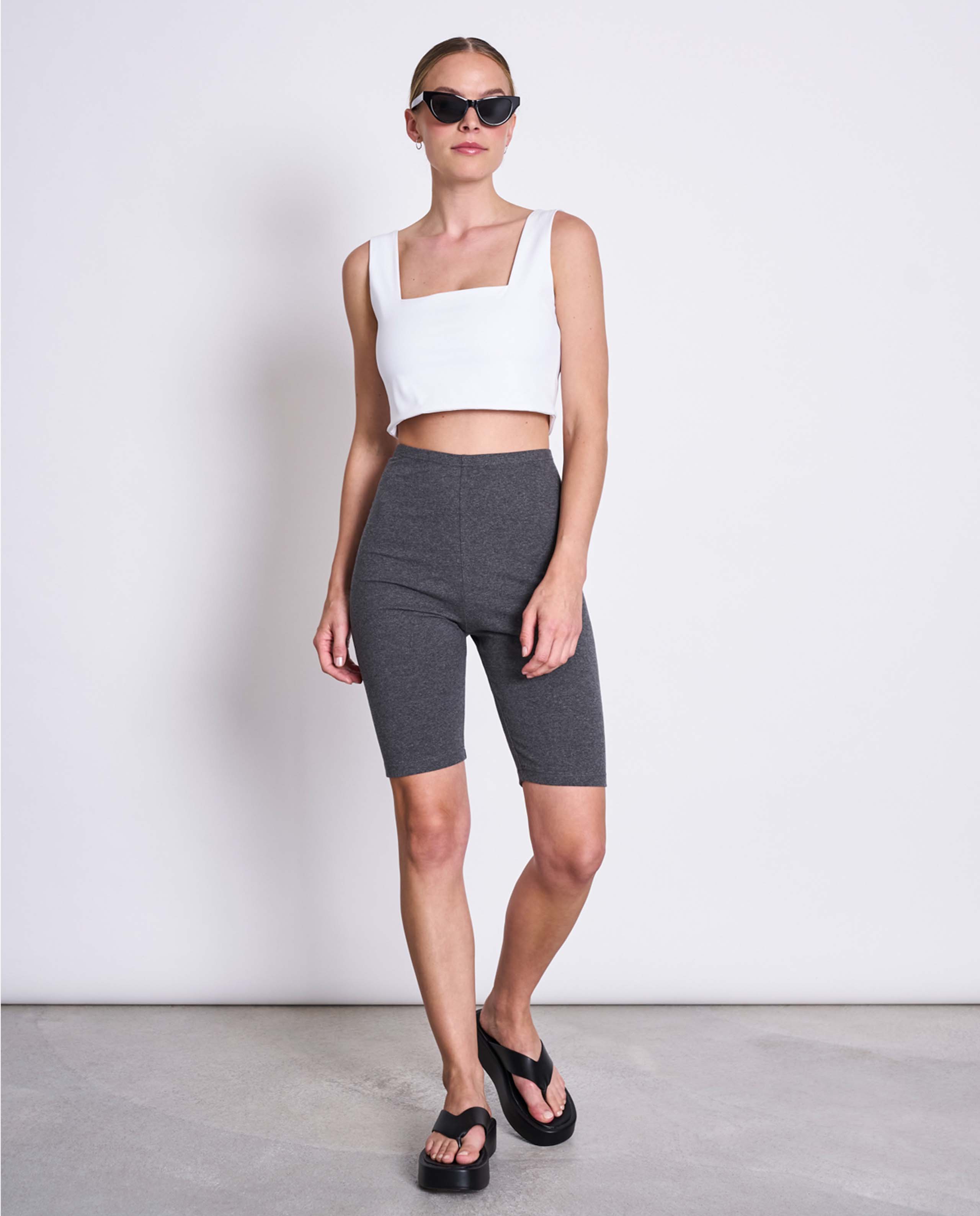 Marché commun crop top blanc recyclé jan &