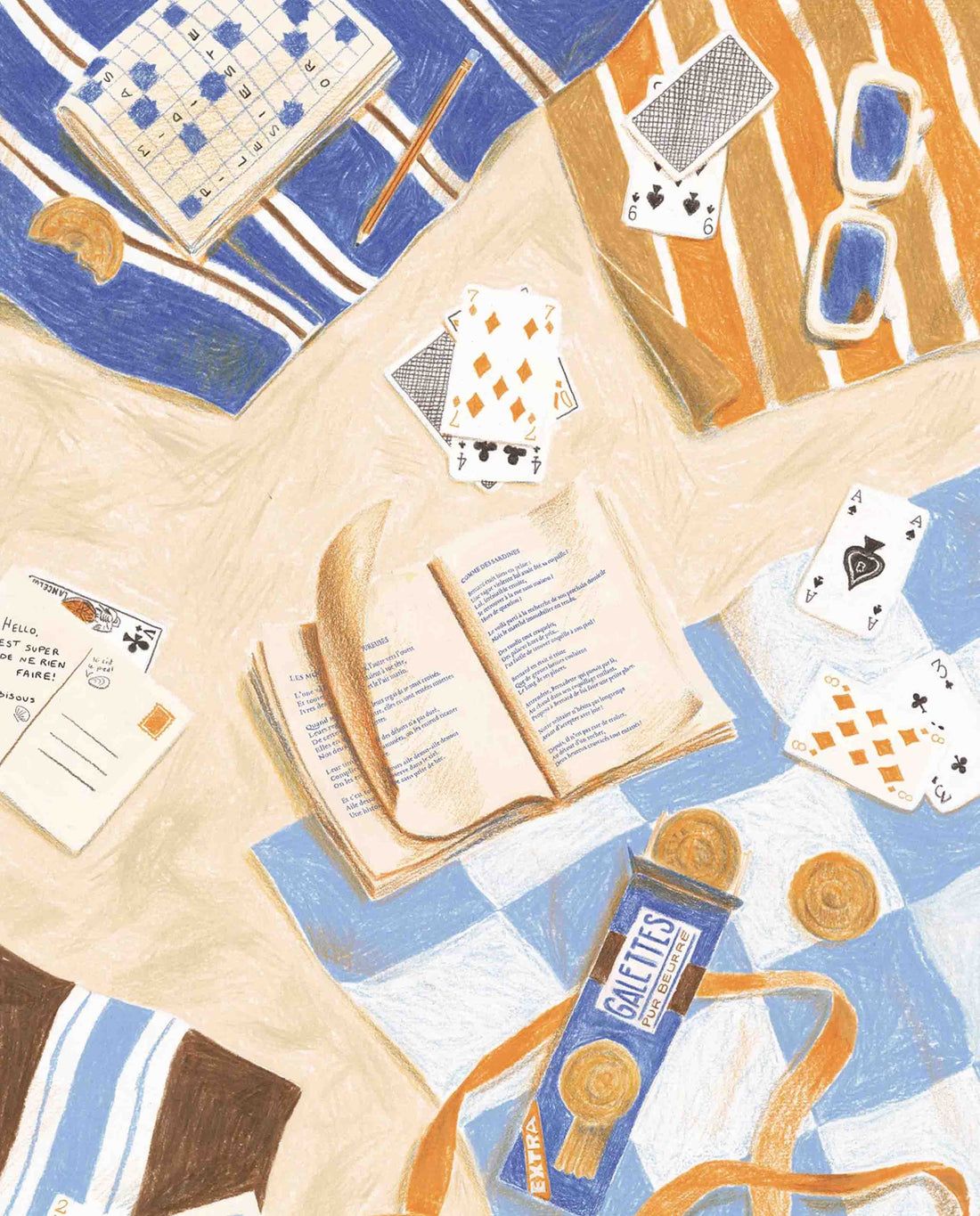 Marché Commun puzzle éco-conçu 500 pièces du sable entre les plages Jour Ferié