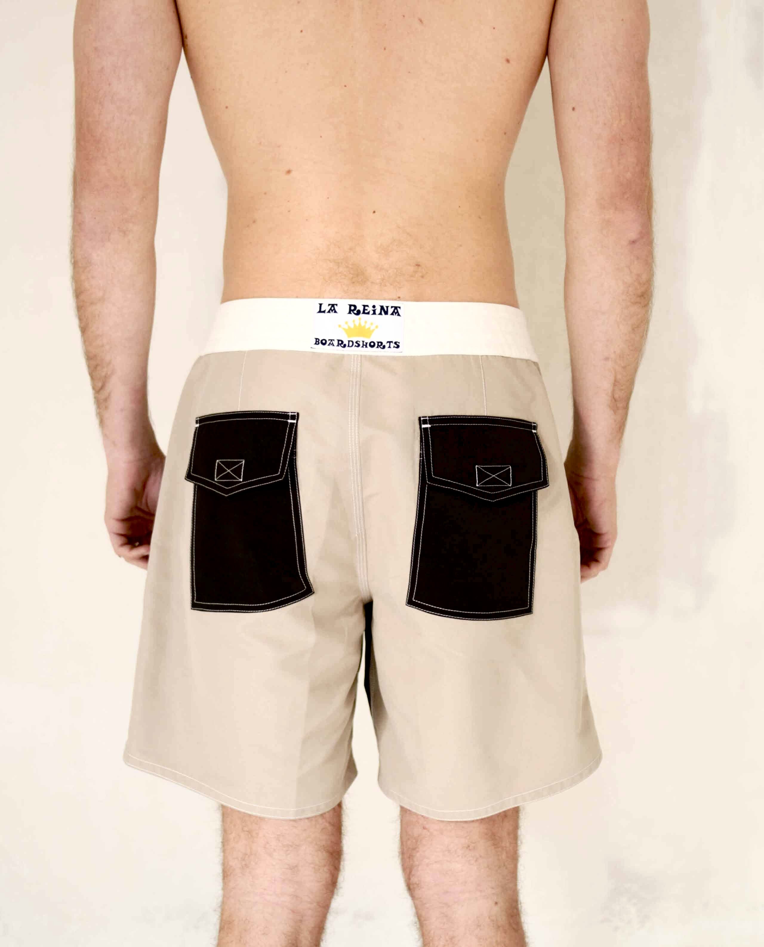 marché commun boardshort recyclé bicolore homme la reina