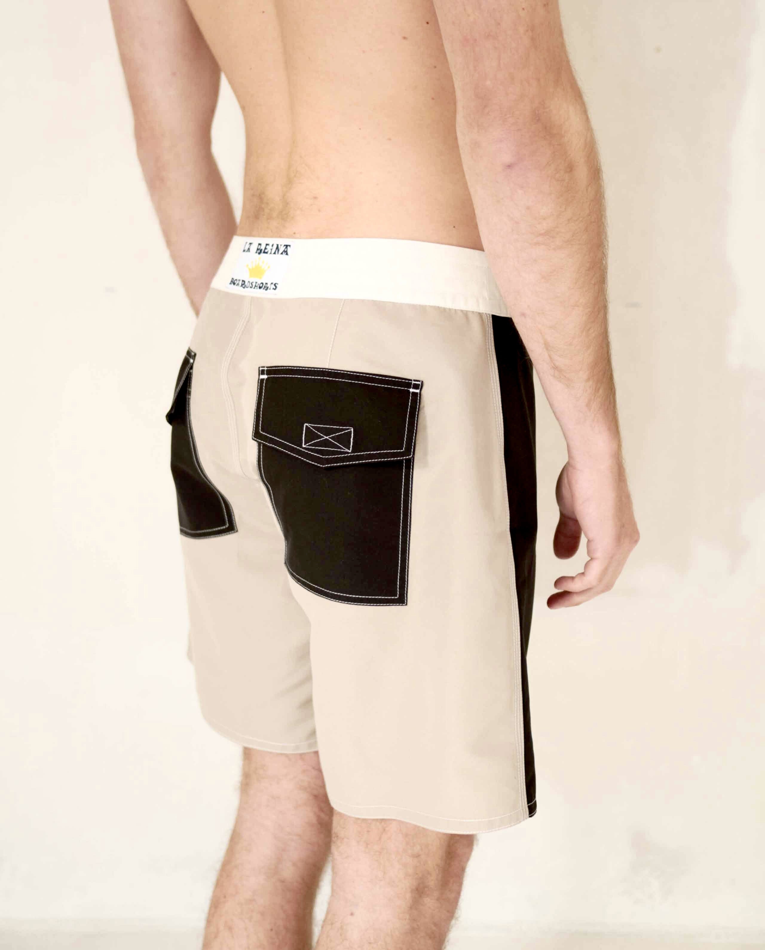 marché commun boardshort recyclé bicolore homme la reina