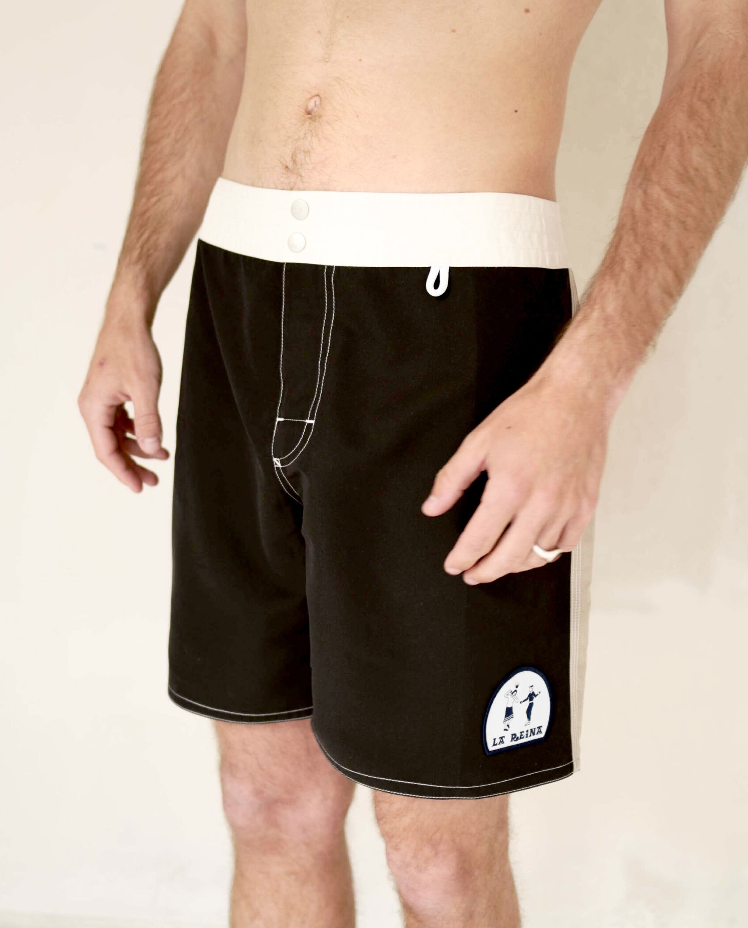 marché commun boardshort recyclé bicolore homme la reina
