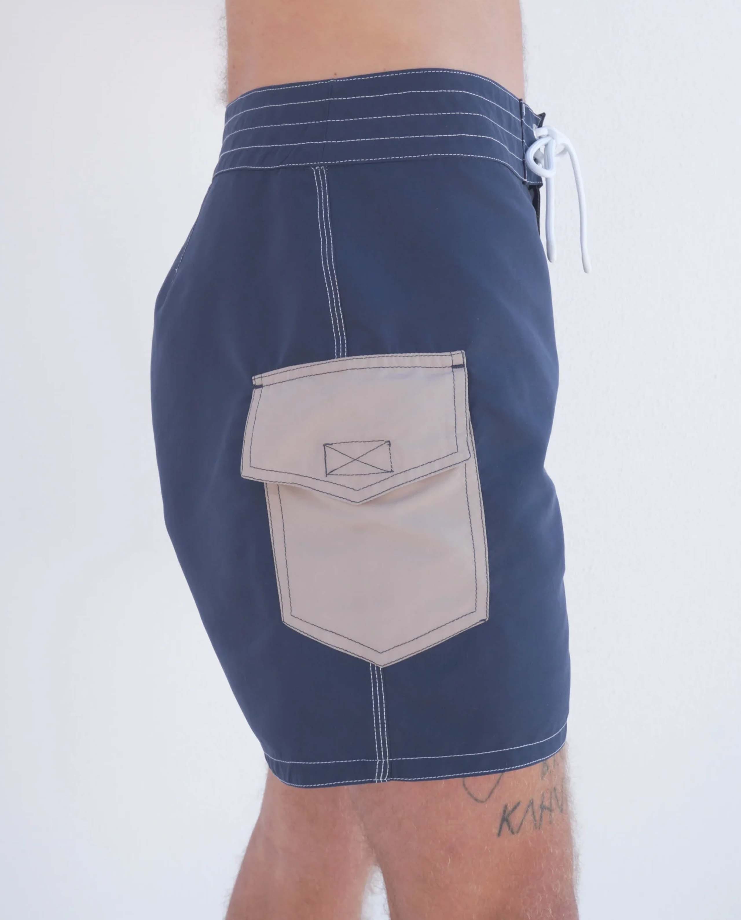 Short de bain recyclé