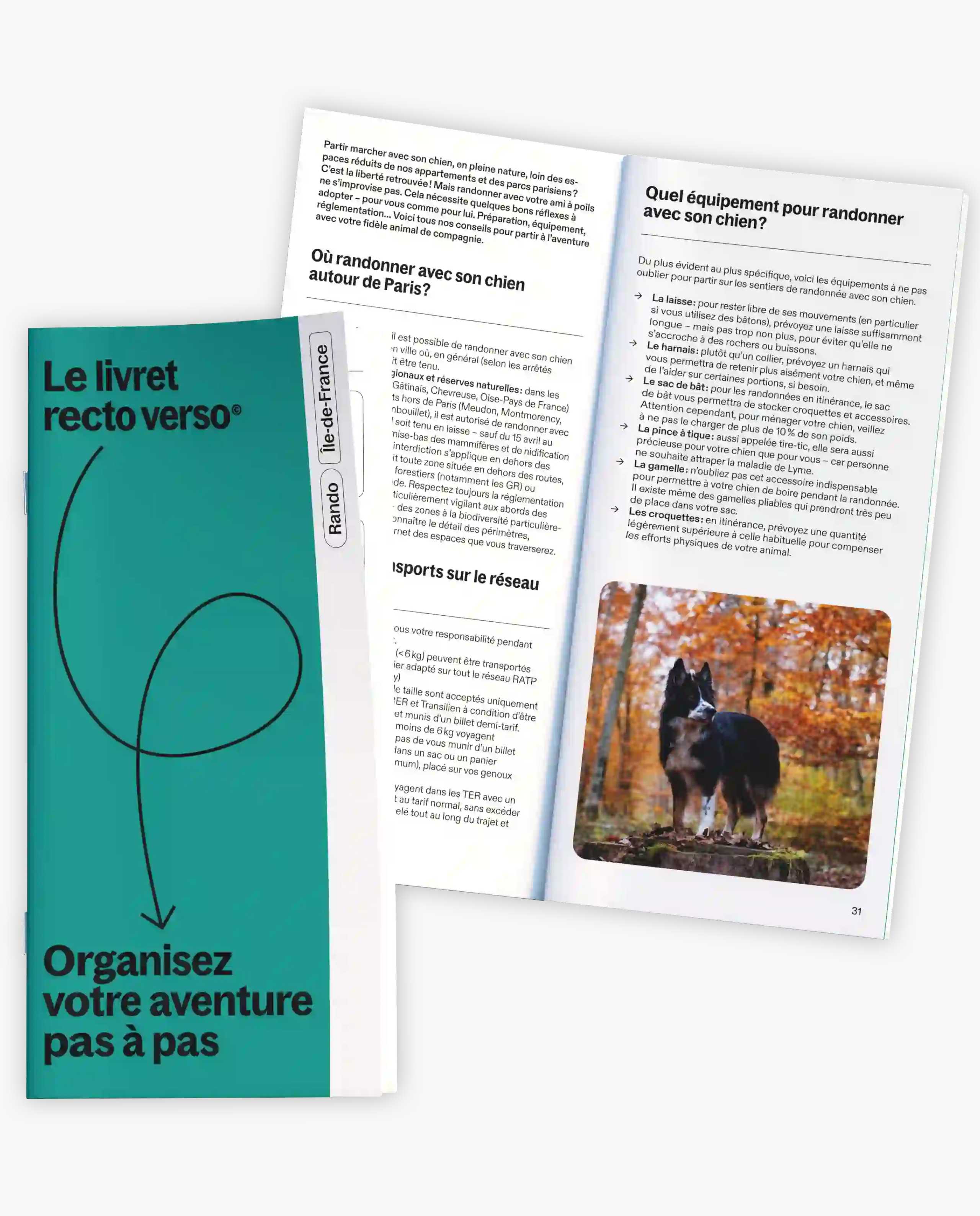 Carte méthode Recto Verso Rando Île de France