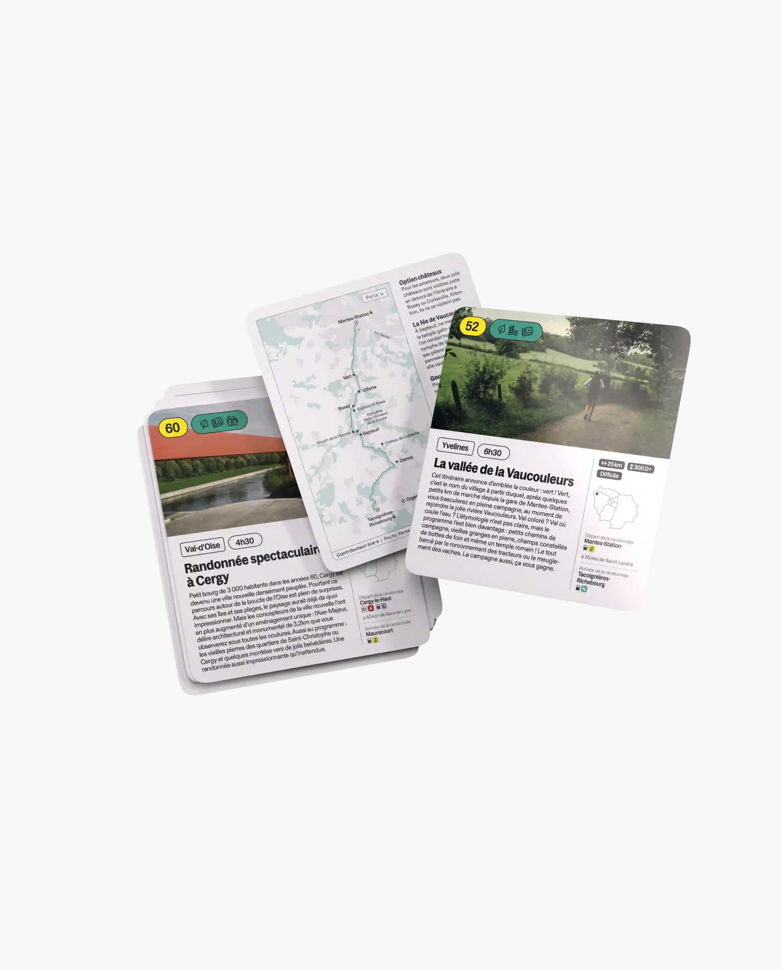 Carte méthode Recto Verso Rando Île de France