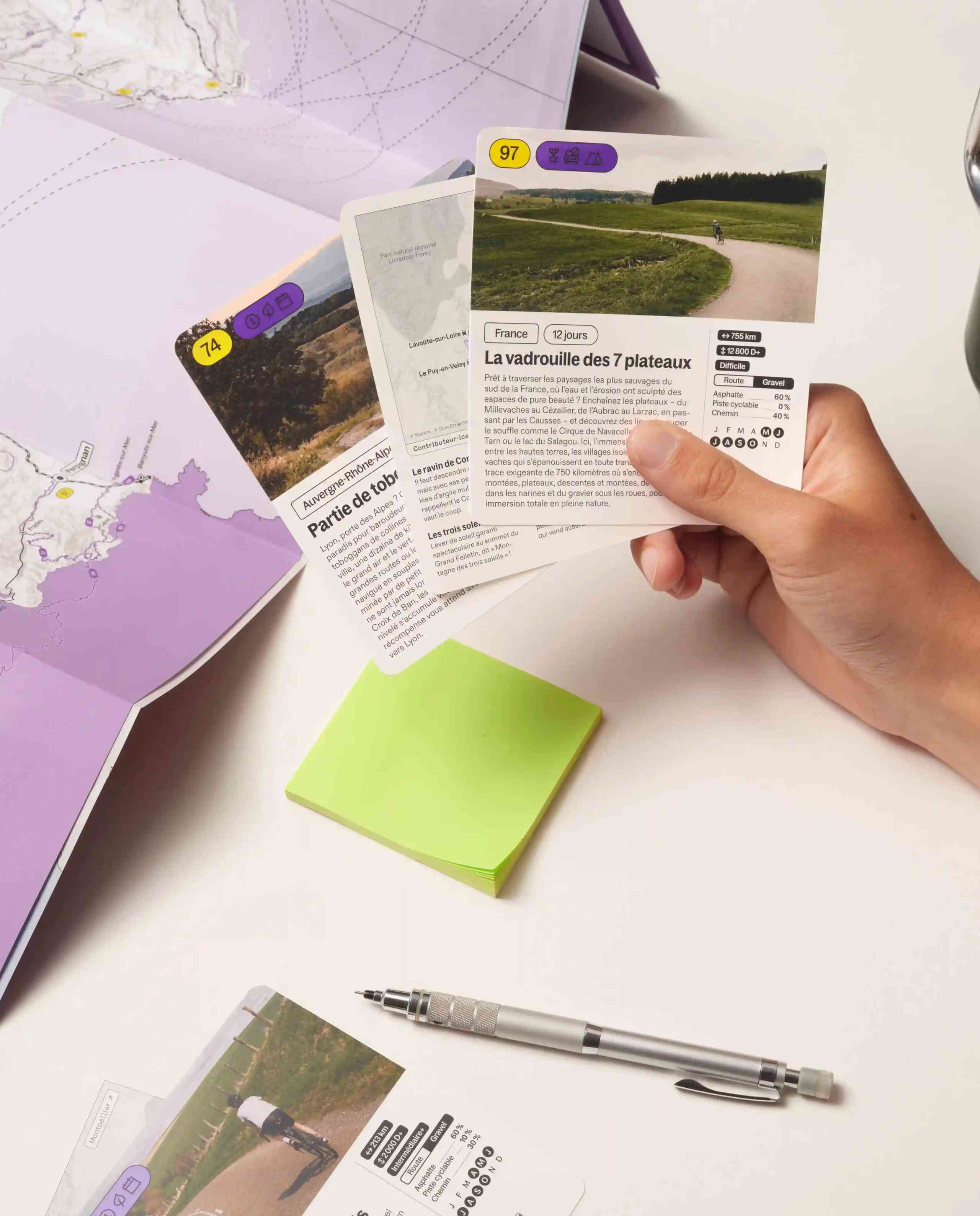 Carte méthode Recto Verso Vélo France
