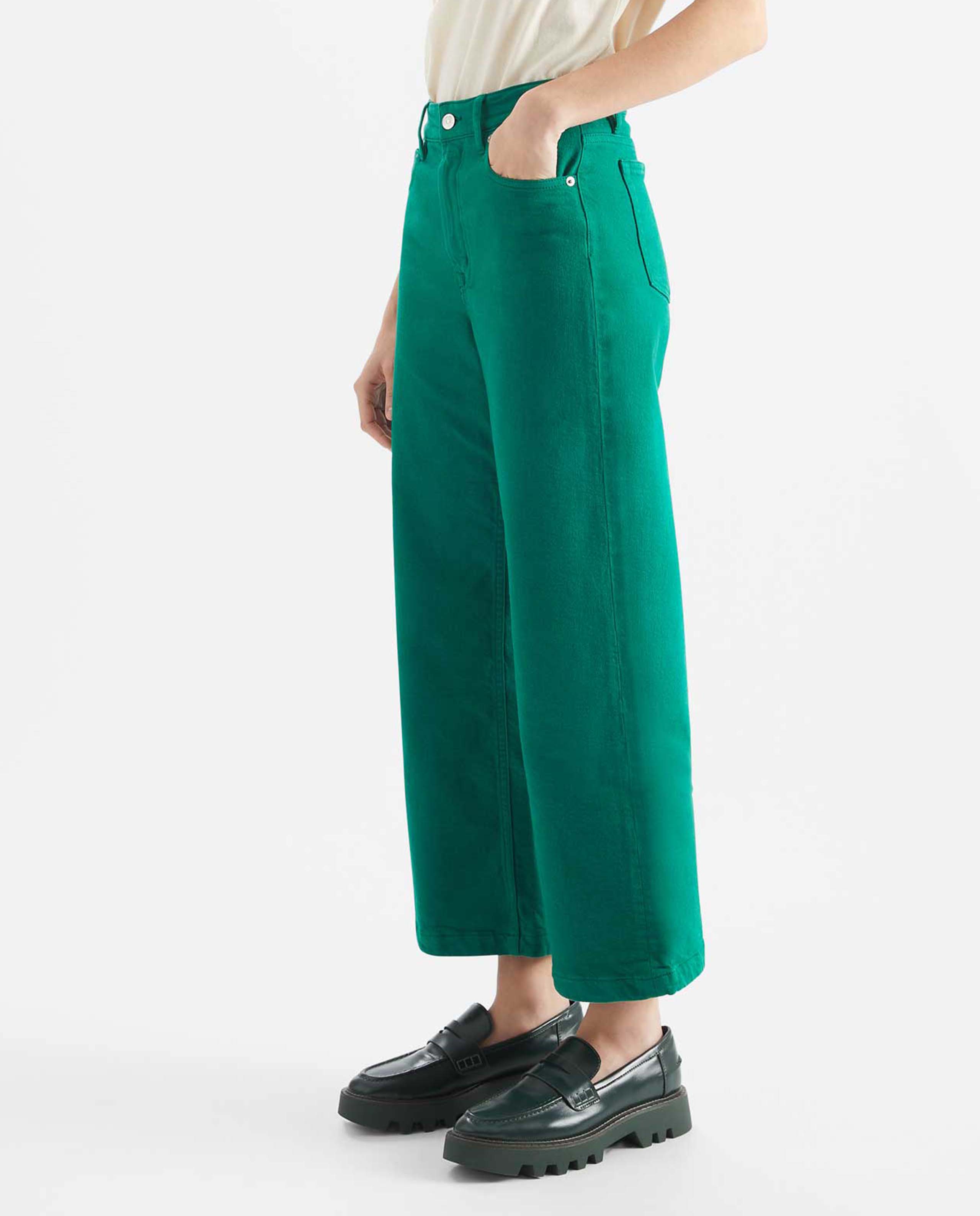 Pantalon en coton bio