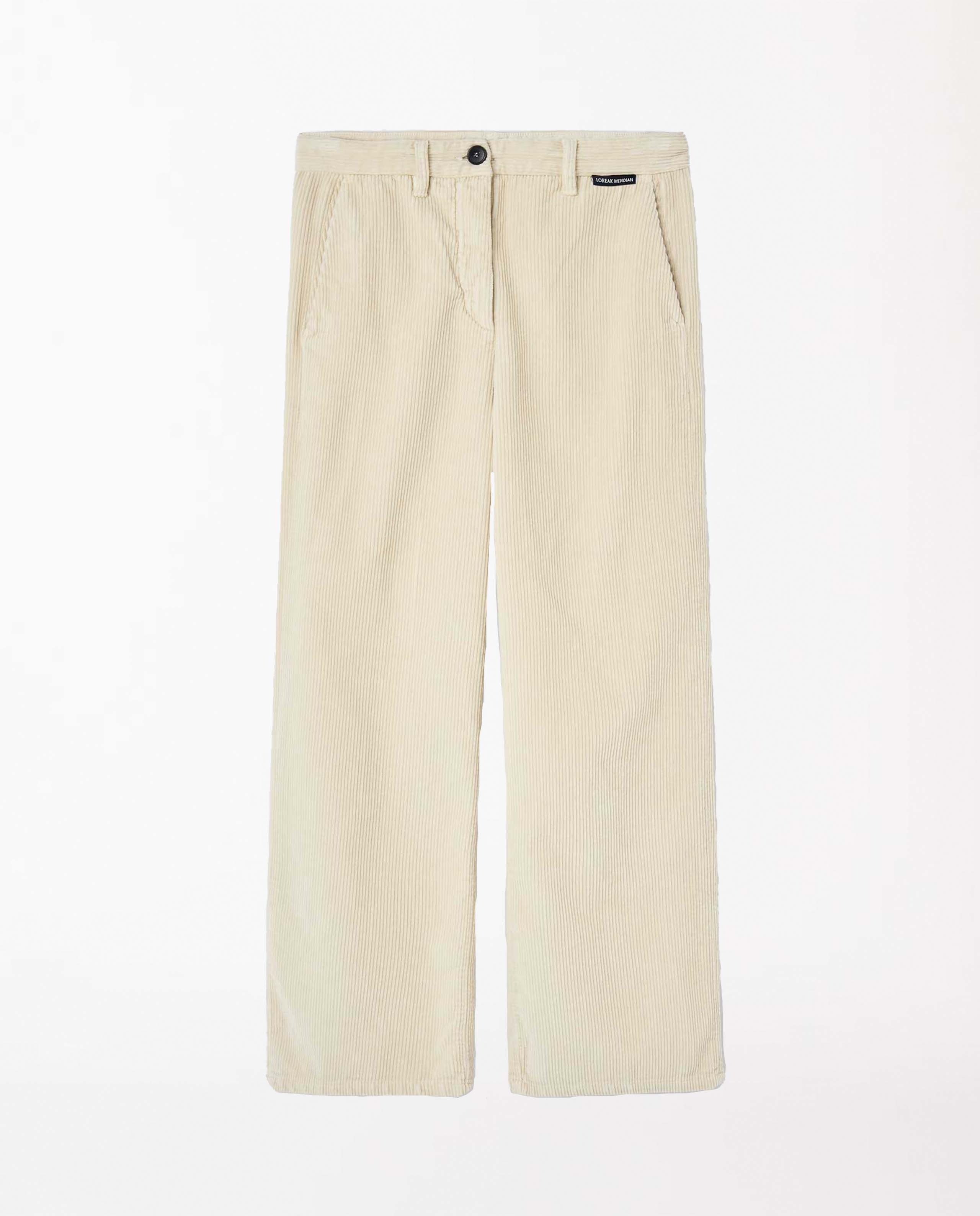 Pantalon en velours côtelé bio