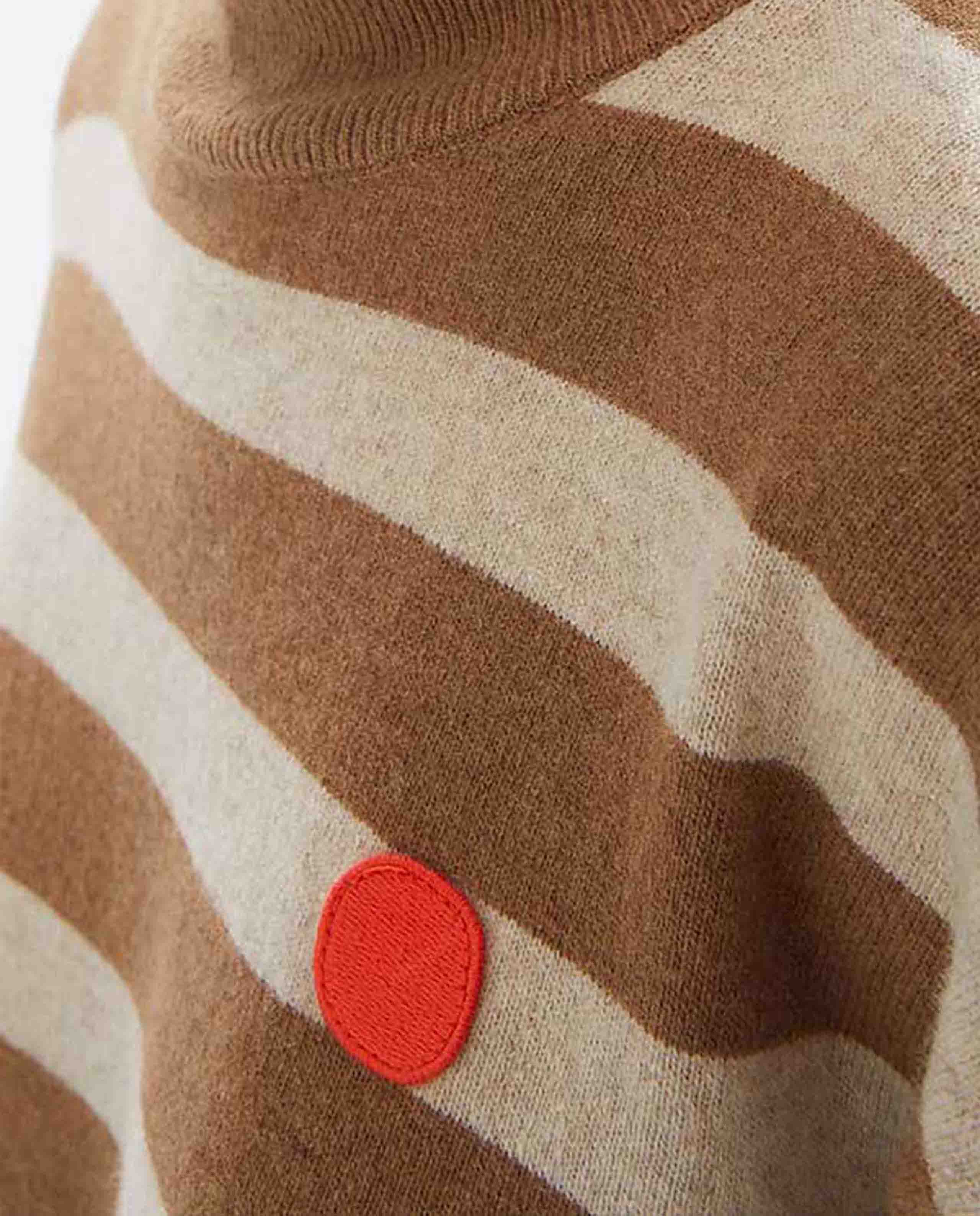 Pull à rayures en laine